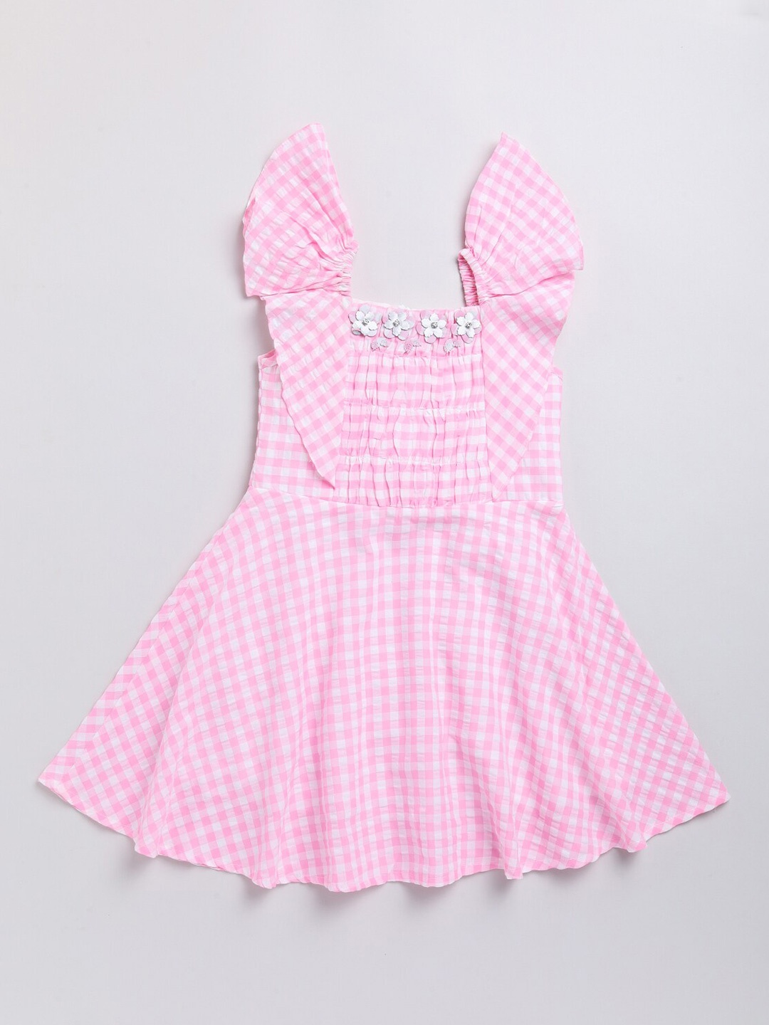 

Nottie Planet Pink Checked Dress