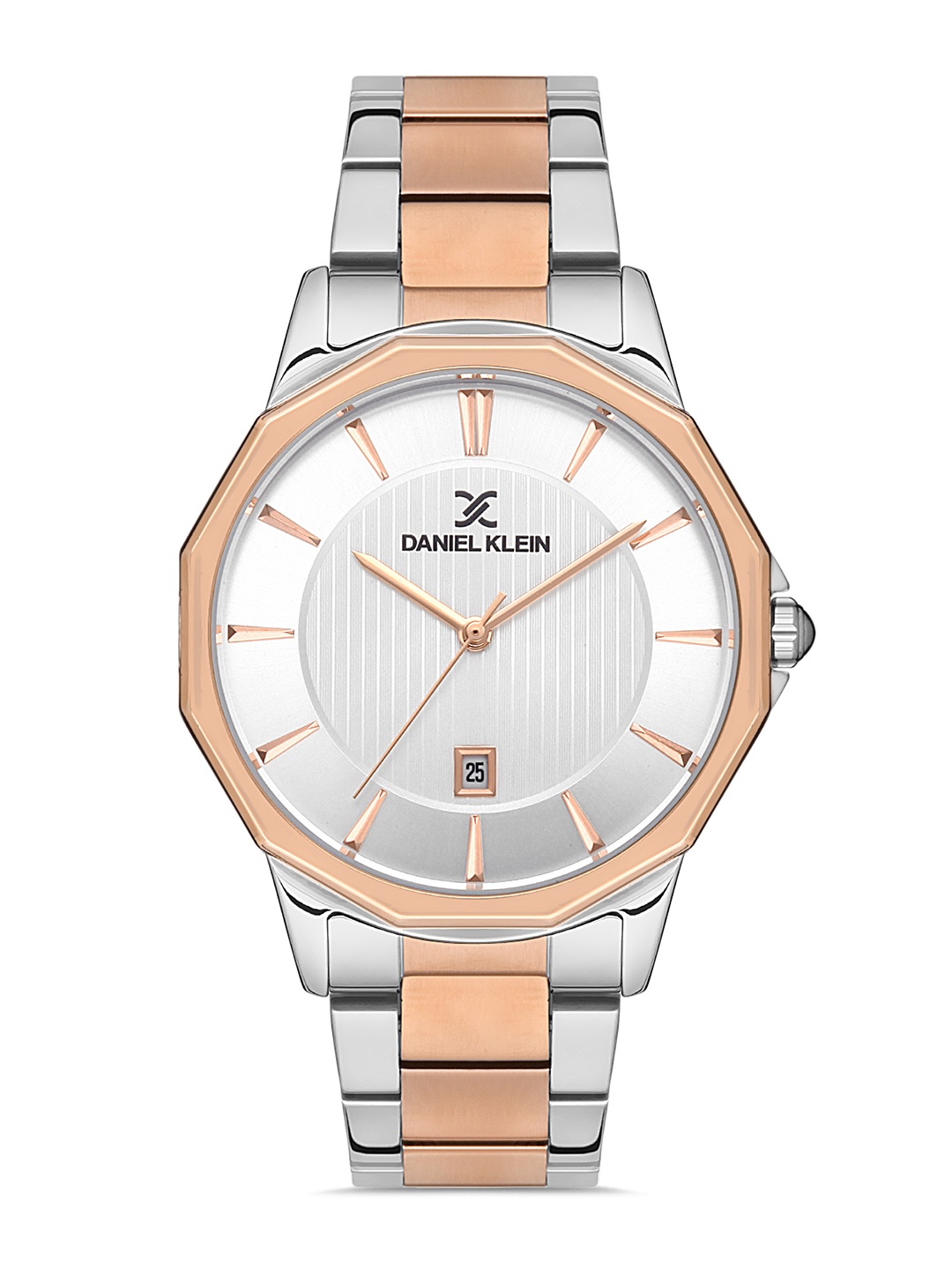 

Daniel Klein Men Silver-Toned Dial & Silver Toned Stainless Steel Bracelet Style Straps Analogue Watch DK 1 13083-4