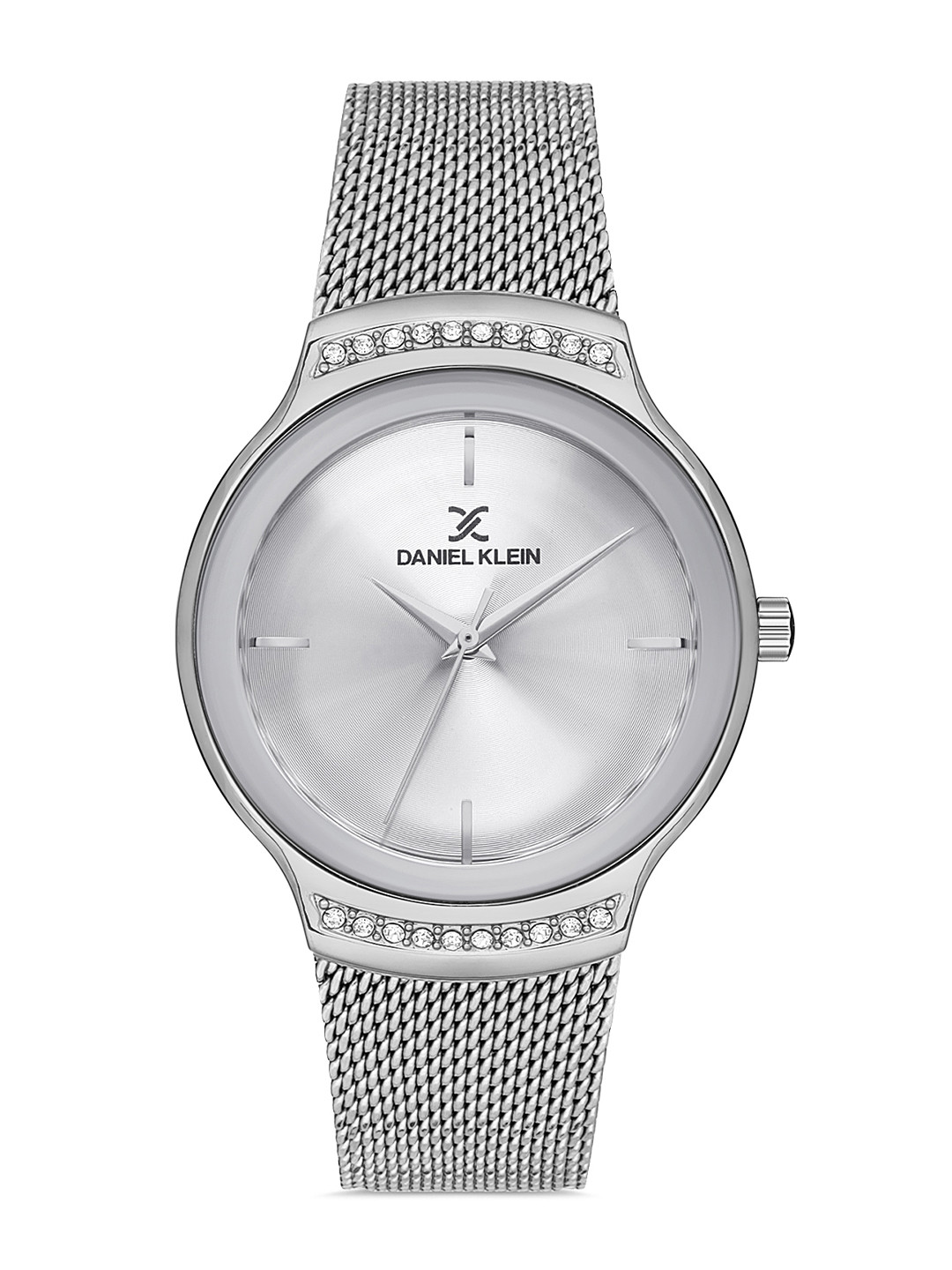 

Daniel Klein Women Silver-Toned Dial & Silver Toned Bracelet Style Straps Analogue Watch