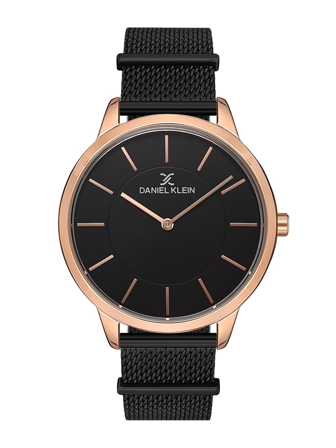 

Daniel Klein Women Pink Dial & Black Bracelet Style Straps Analogue Watch DK 1 13156-6