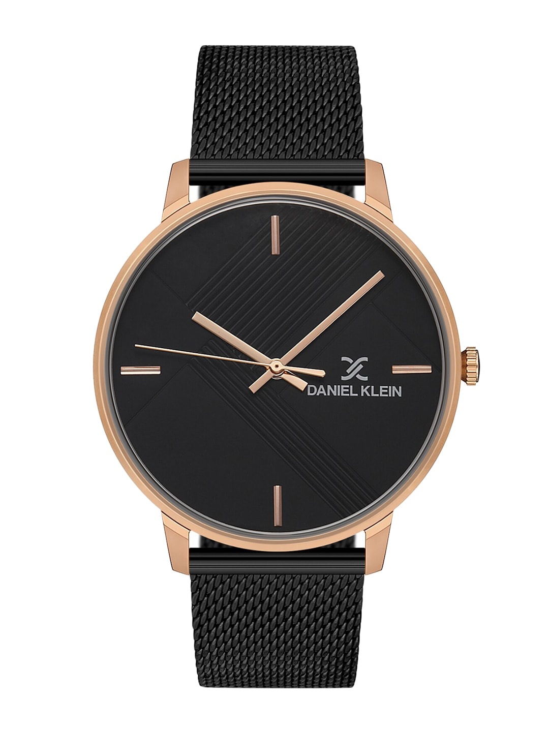 

Daniel Klein Women Pink Dial & Black Bracelet Style Straps Analogue Watch DK 1 13032-2
