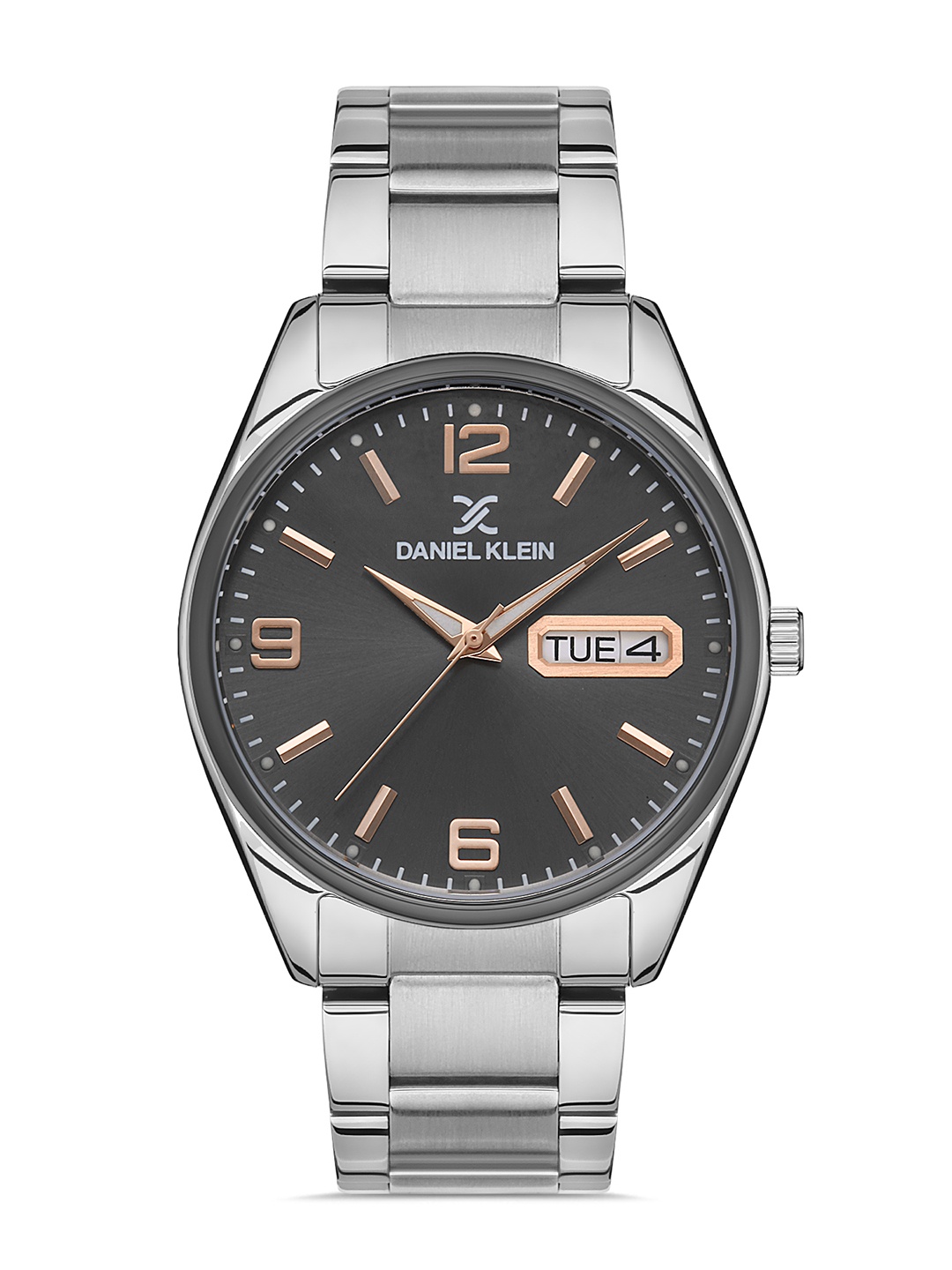 

Daniel Klein Men Silver-Toned Dial & Silver Toned Analogue Watch DK.1.13128-3-Silver