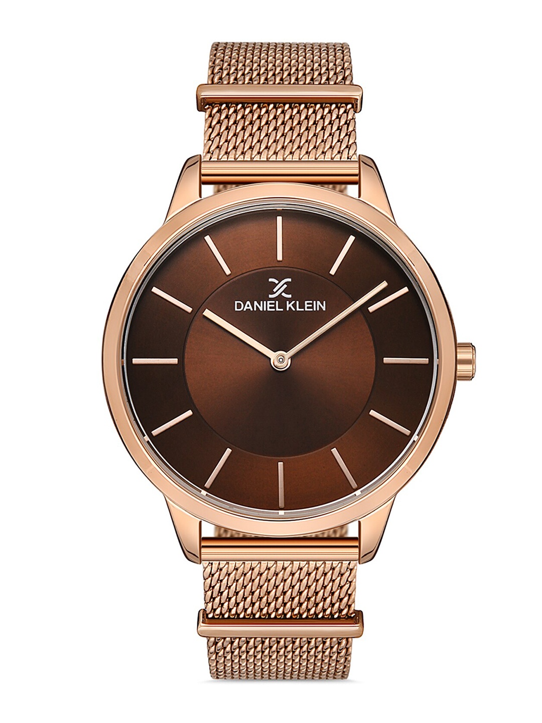 

Daniel Klein Women Pink Dial & Rose Gold Toned Bracelet Style Straps Analogue Watch DK 1 13156-3