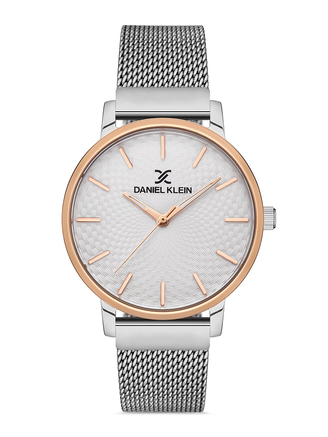 

Daniel Klein Women Silver-Toned Dial & Silver Toned Bracelet Style Straps Analogue Watch DK 1 13087-5