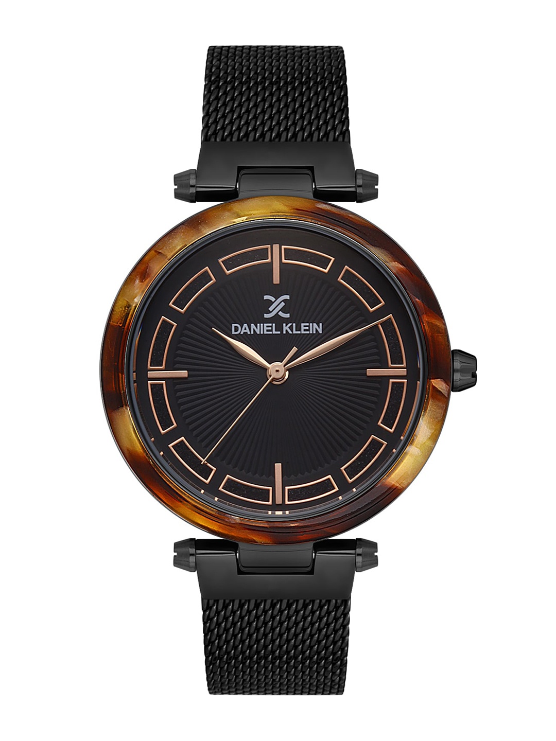 

Daniel Klein Women Black Dial & Black Bracelet Style Straps Analogue Watch DK 1 13148-4
