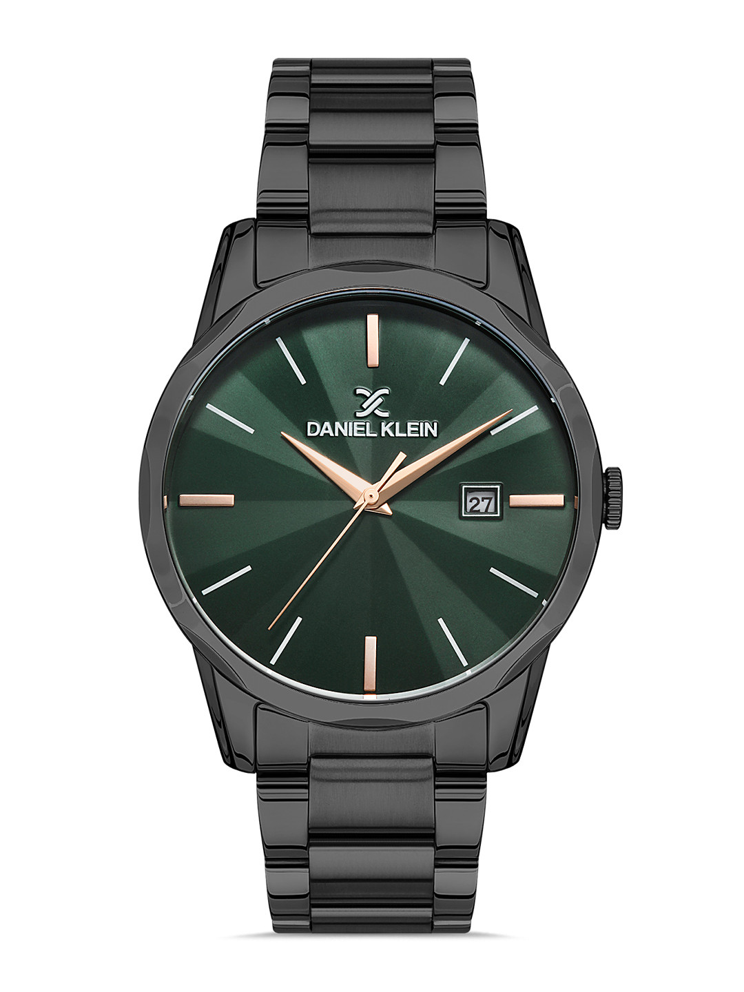 

Daniel Klein Men Black Dial & Black Stainless Steel Bracelet Style Straps Analogue Watch DK 1 13082-4