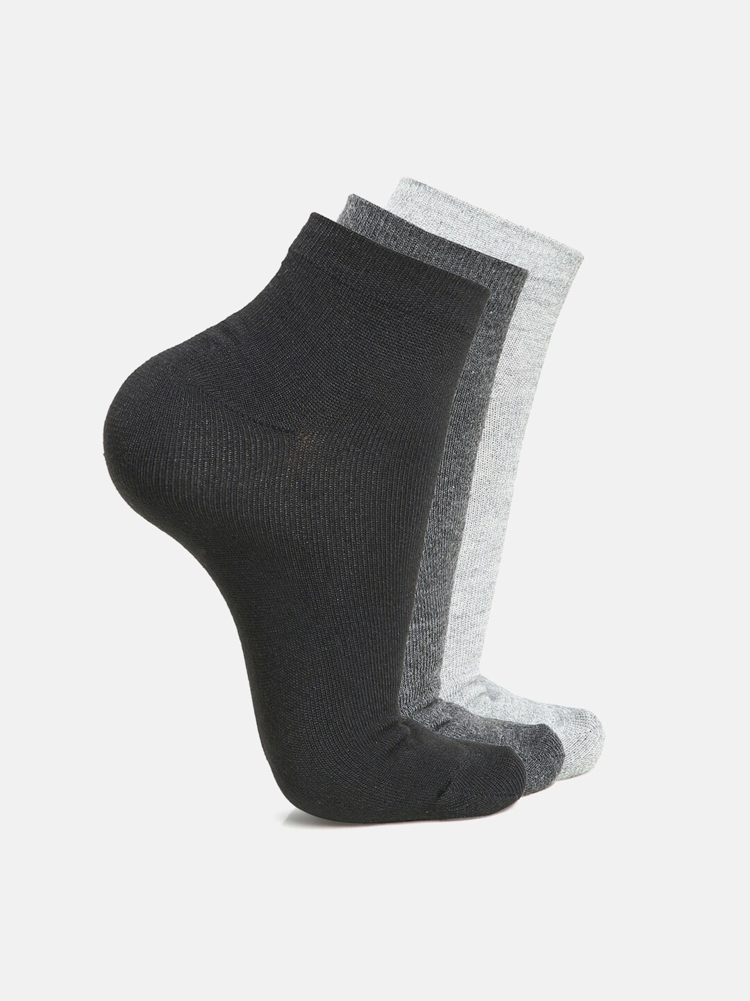 

Urban Dog Men Pack of 3 Assorted Ankle-Length Socks