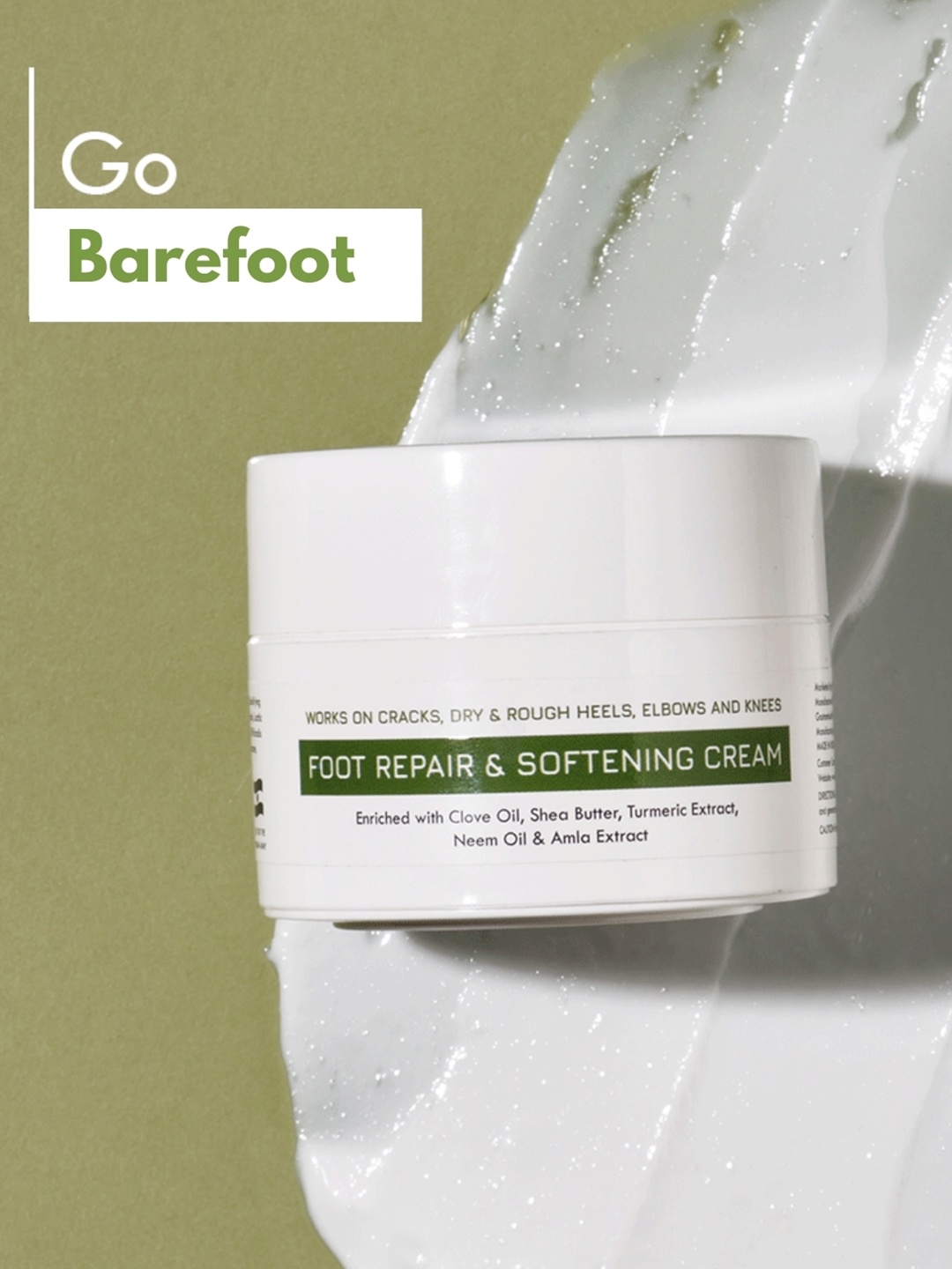 

Detoxie Foot Repair & Softening Cream with Clove Oil & Shea Butter - 50 g, White