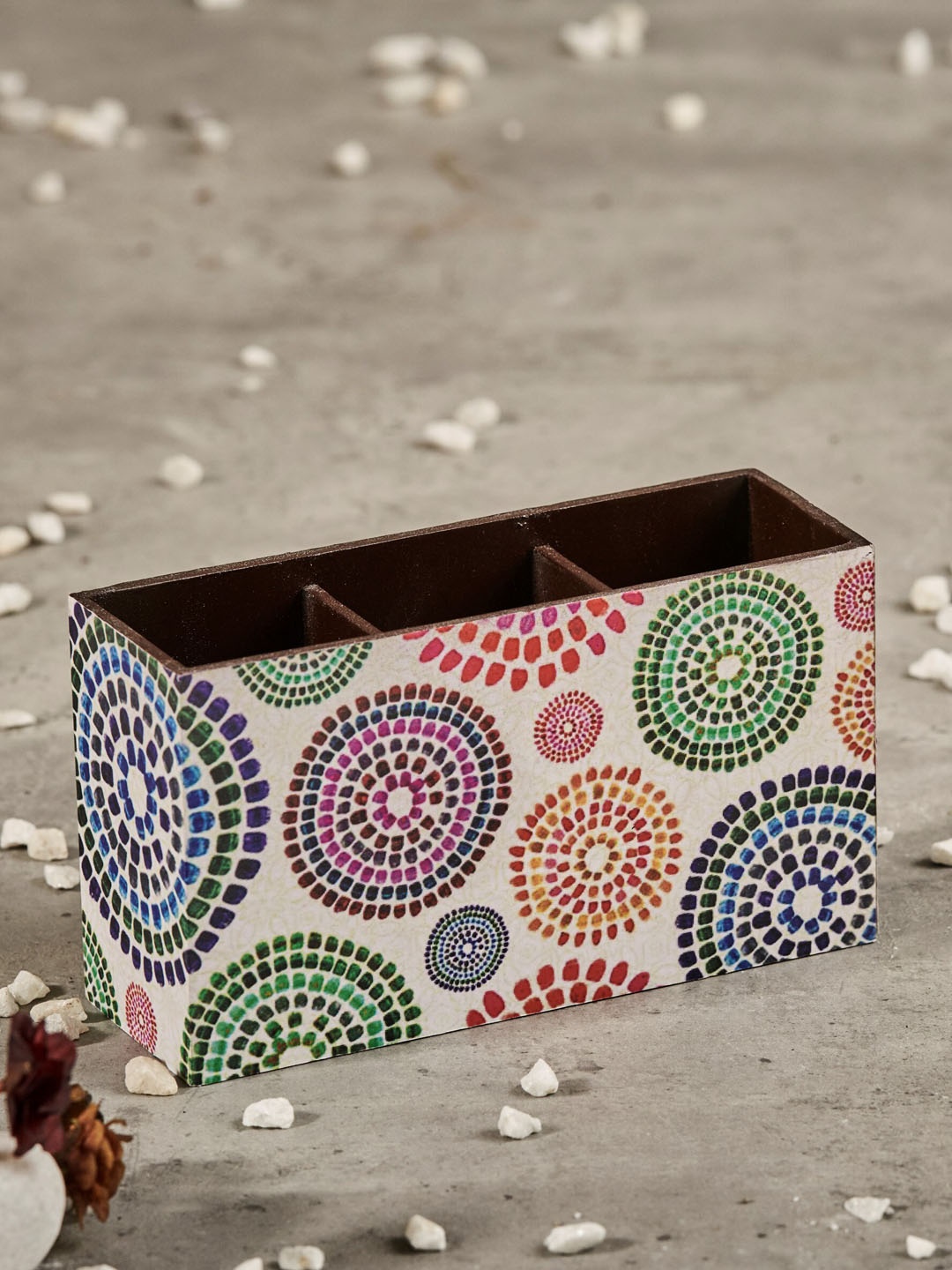 A Tiny Mistake Printed Multi-Utility Holder, Cream