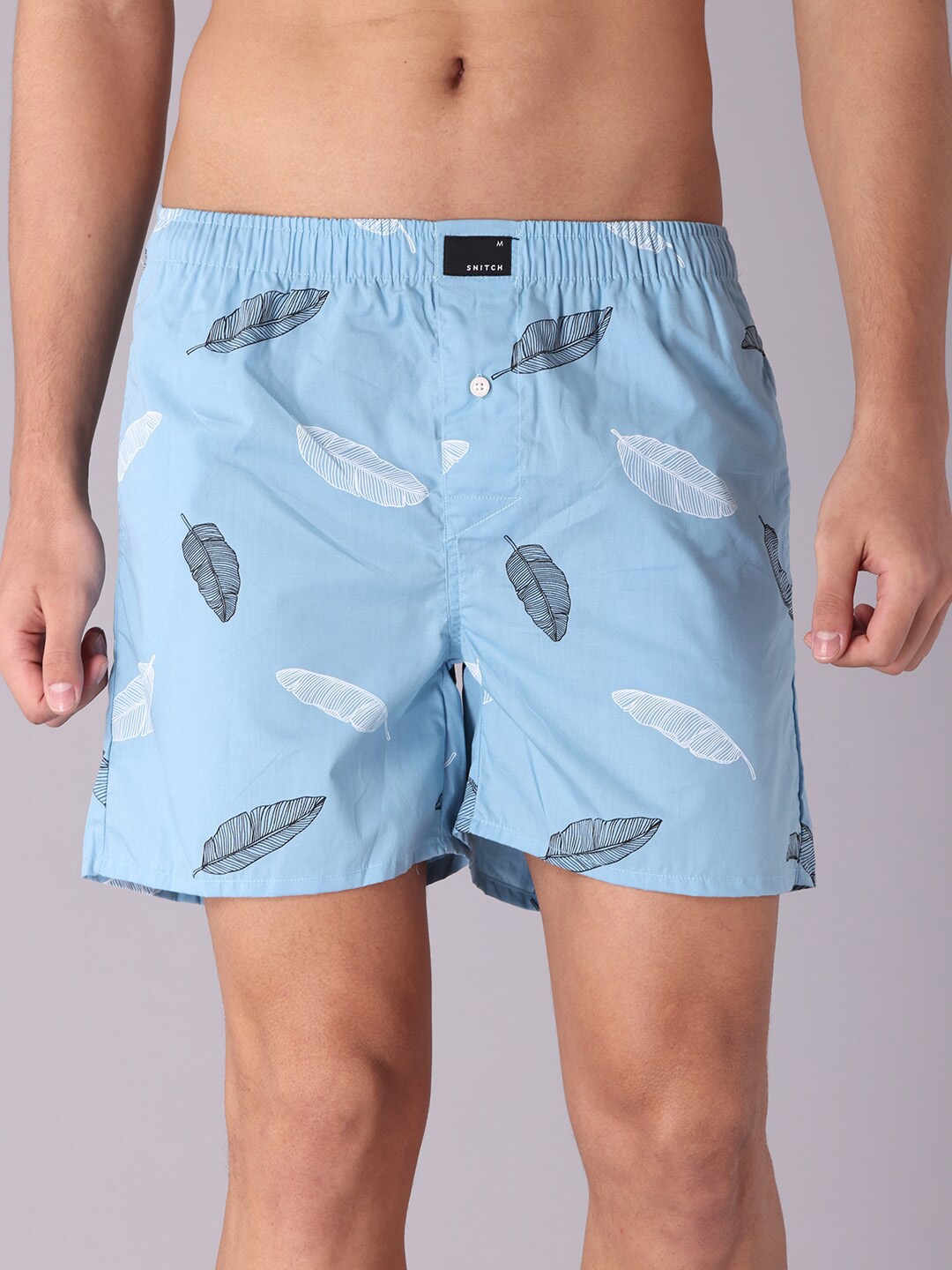 

Snitch Men Blue Printed Assorted Cotton Boxers 4MSBX9202