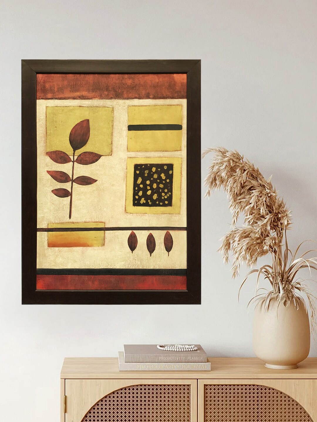 

Gallery99 Multi-Coloured Abstract Theme Plantation Canvas Framed Wall Art