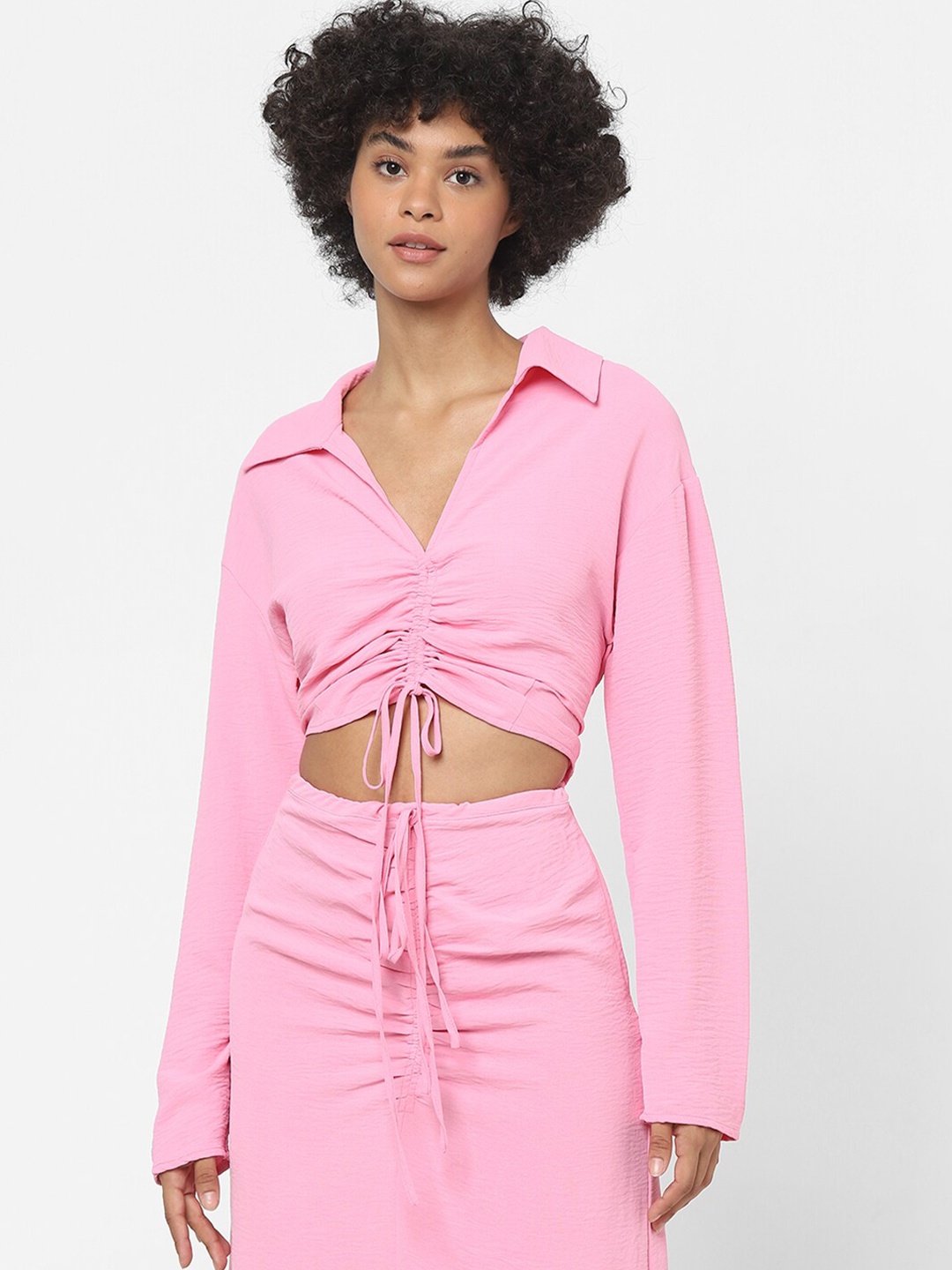 

ONLY Women Pink Co-ord Set