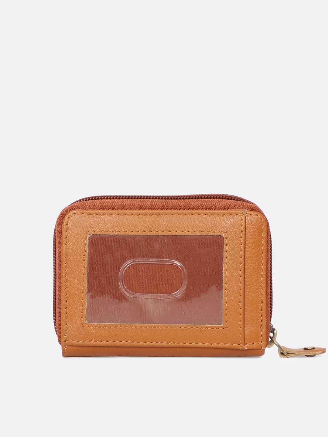

SAMTROH Men Tan Solid Card Holder