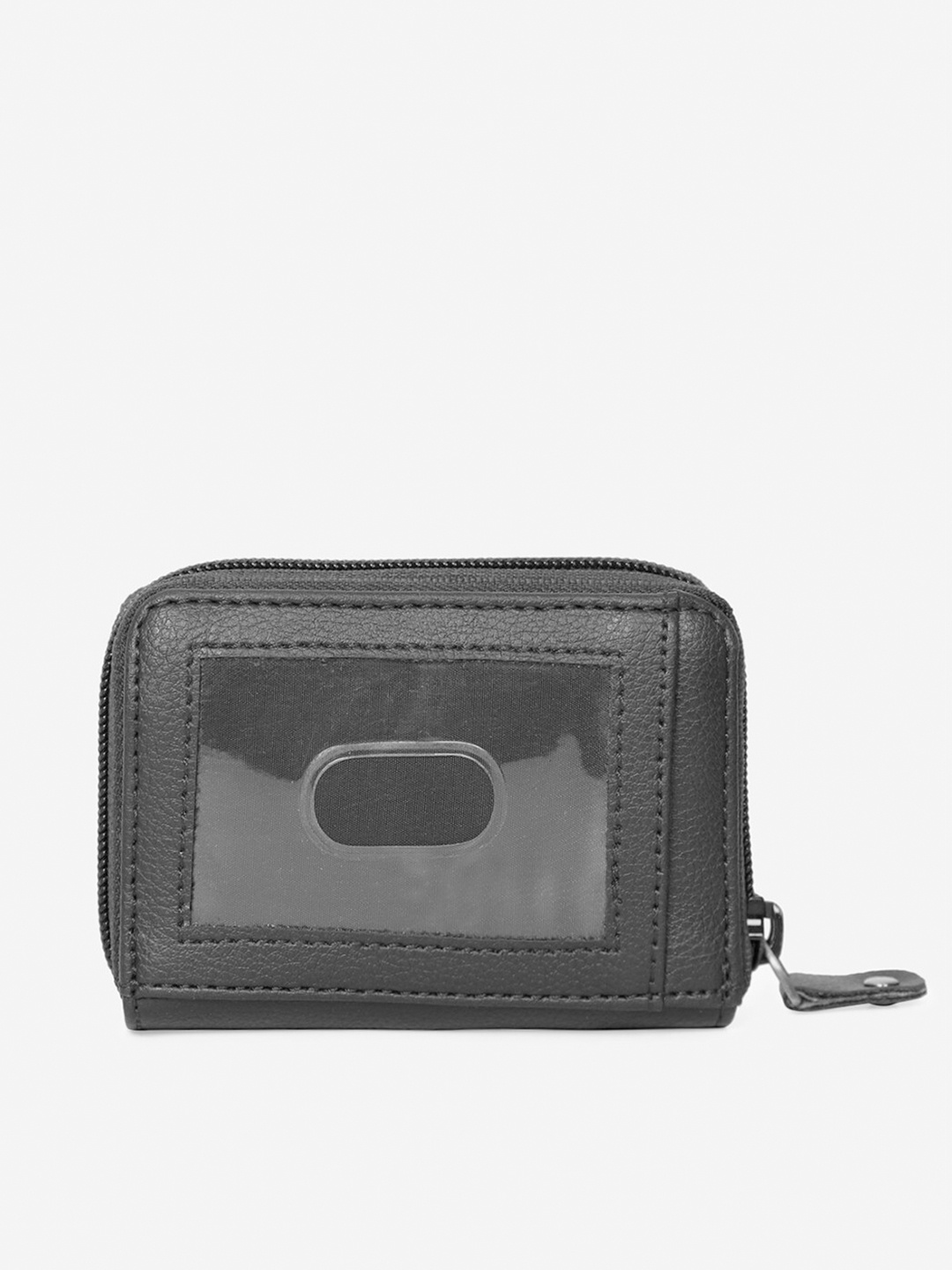 

SAMTROH Men Black Solid Card Holder