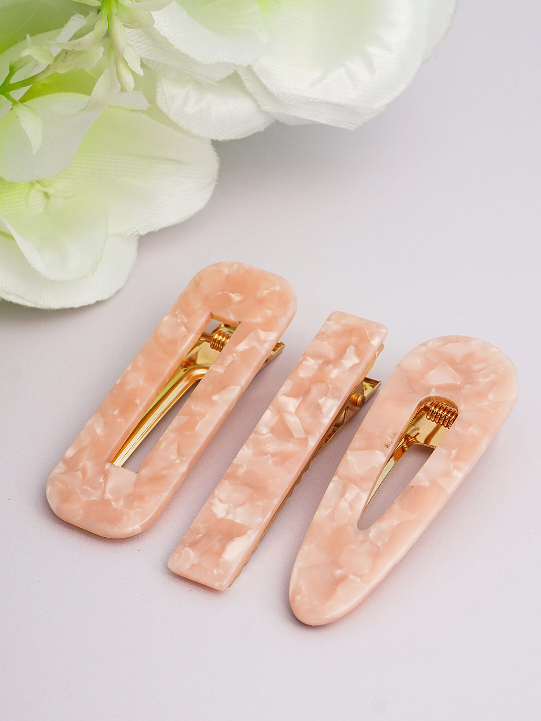 

Emmie Women Rose Gold Set of 3 Hair Accessory Set