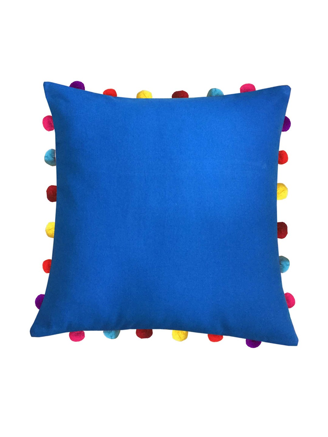

Lushomes Blue & Yellow Square Cushion Covers