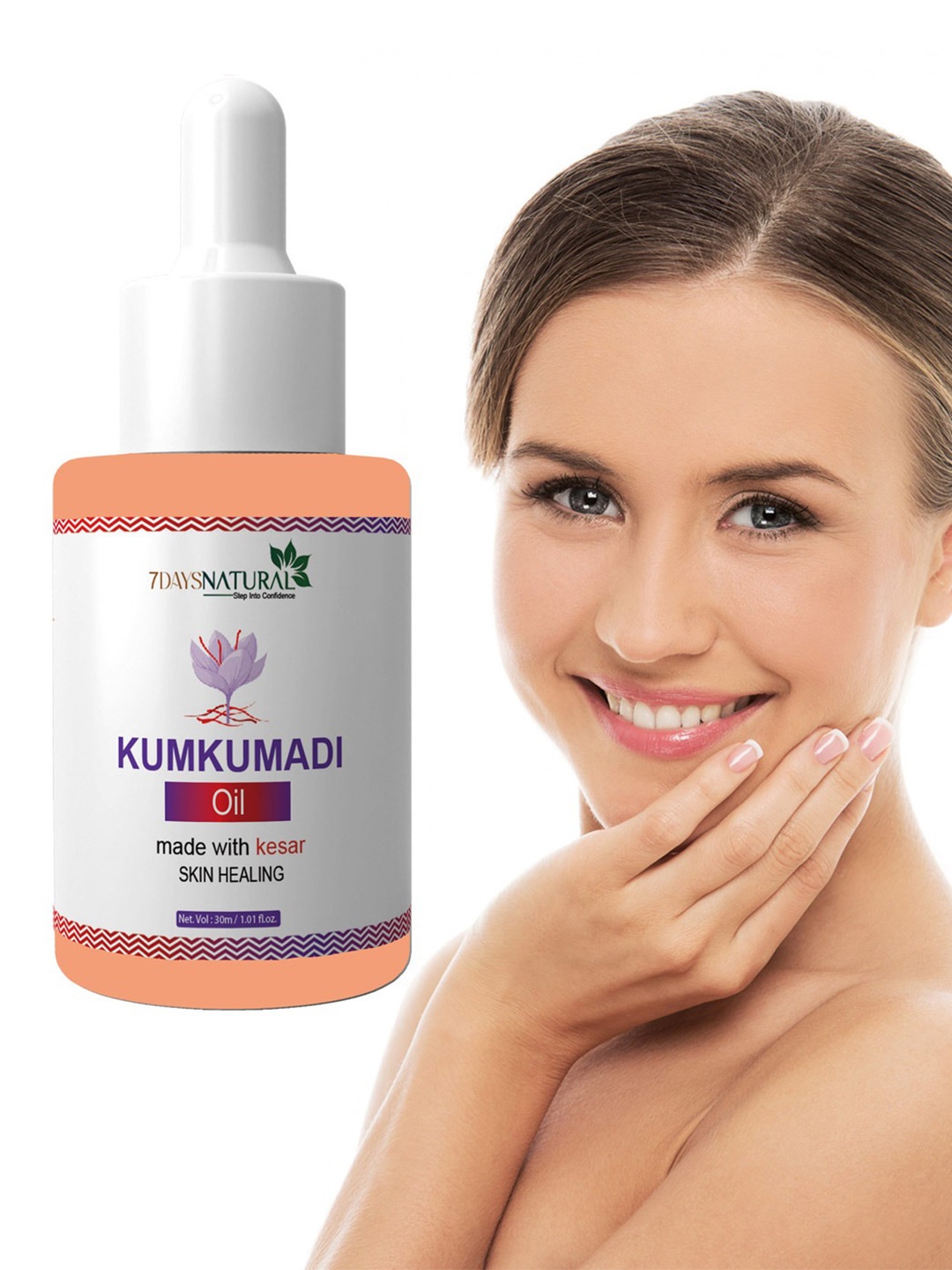 

7 DAYS Kumkumadi Face Oil 30ml, Purple