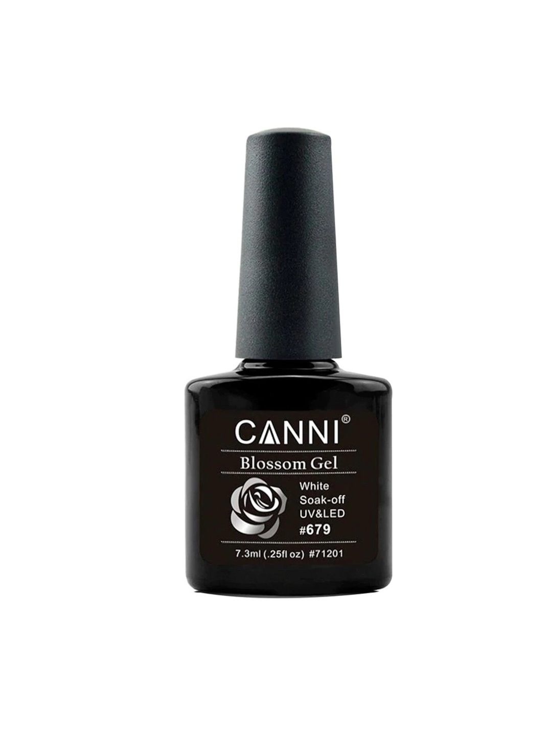 

CANNI Blossom Gel Soak Off UV & LED Nail Polish - White 679