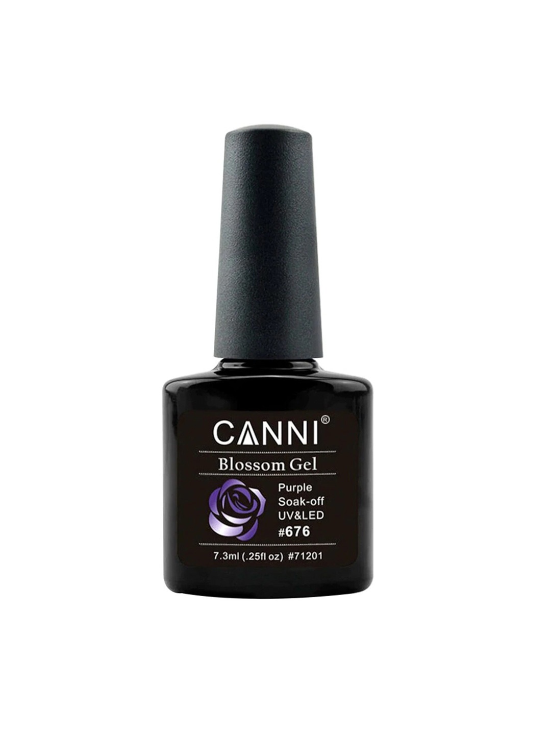 

CANNI Blossom Gel Soak Off UV & LED Nail Polish - Purple 676