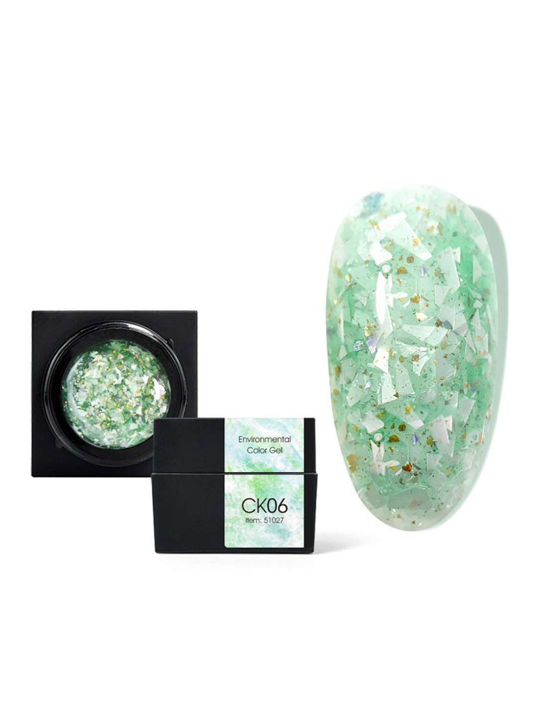 

CANNI LED UV Gel Nail Polish - CANNI-CK06 5 ml, Green