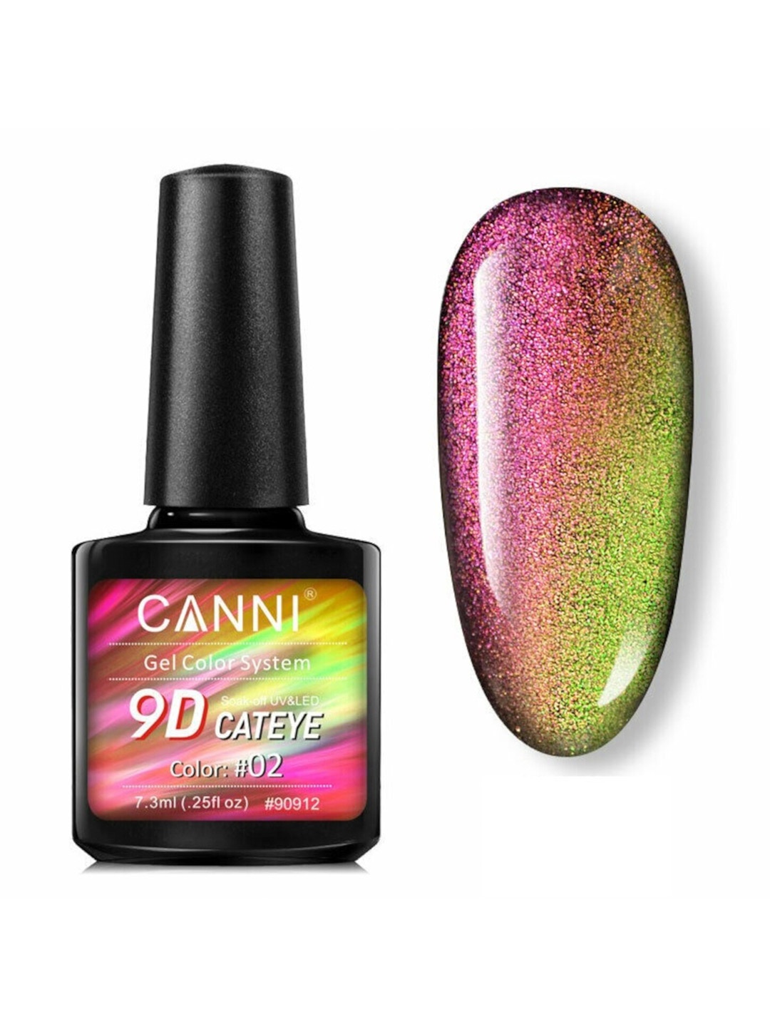 

CANNI UV-LED Soak-Off Gel Nail Polish - Shade 02, Pink