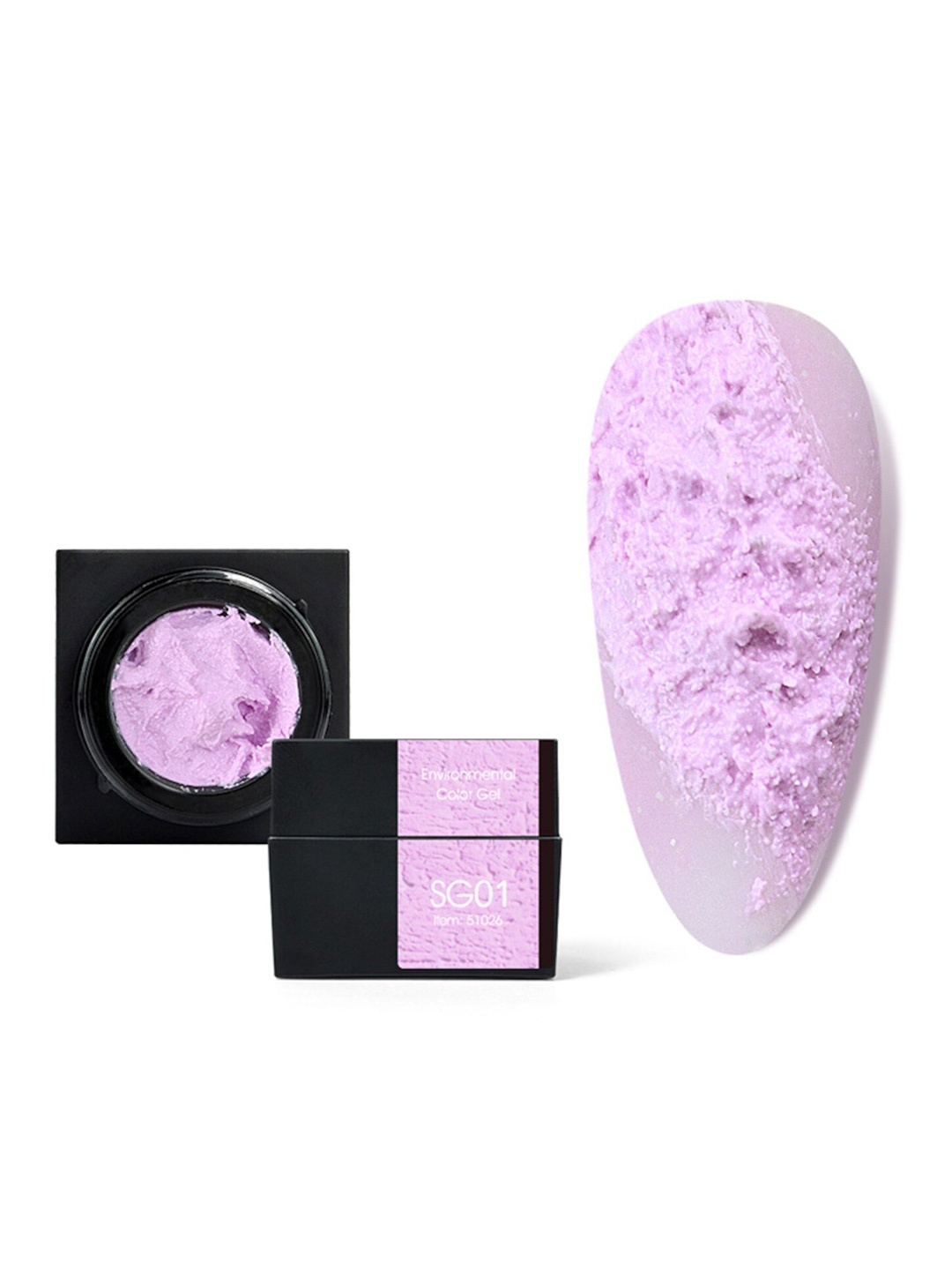 

CANNI 3D Effect Super Texture Painting Soak Off UV Gel Nail Polish - SG01 5ml, Multi