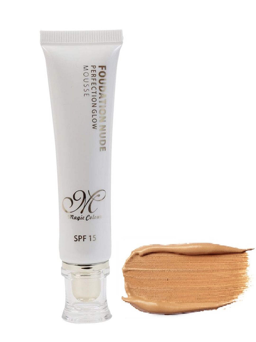 

Magic Colour SPF 15 Perfection Glow Mousse Foundation 30 g - Beige 3, White