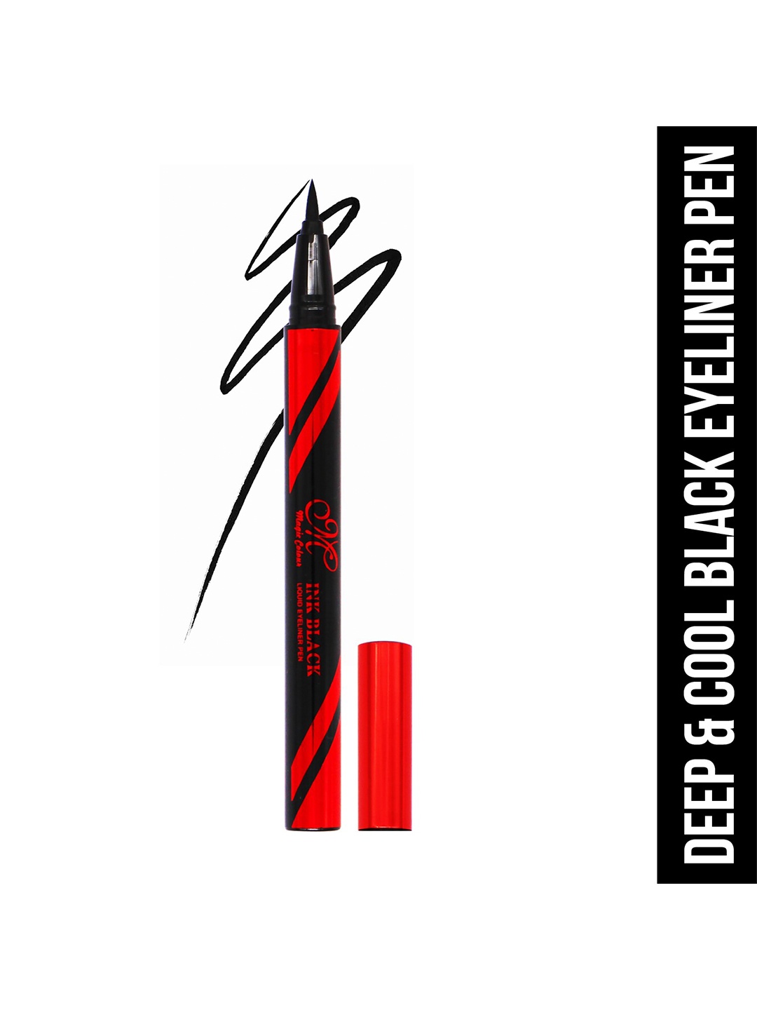 

Magic Colour Waterproof and Long Lasting Cool Black Eye Liner Pen 1 gm