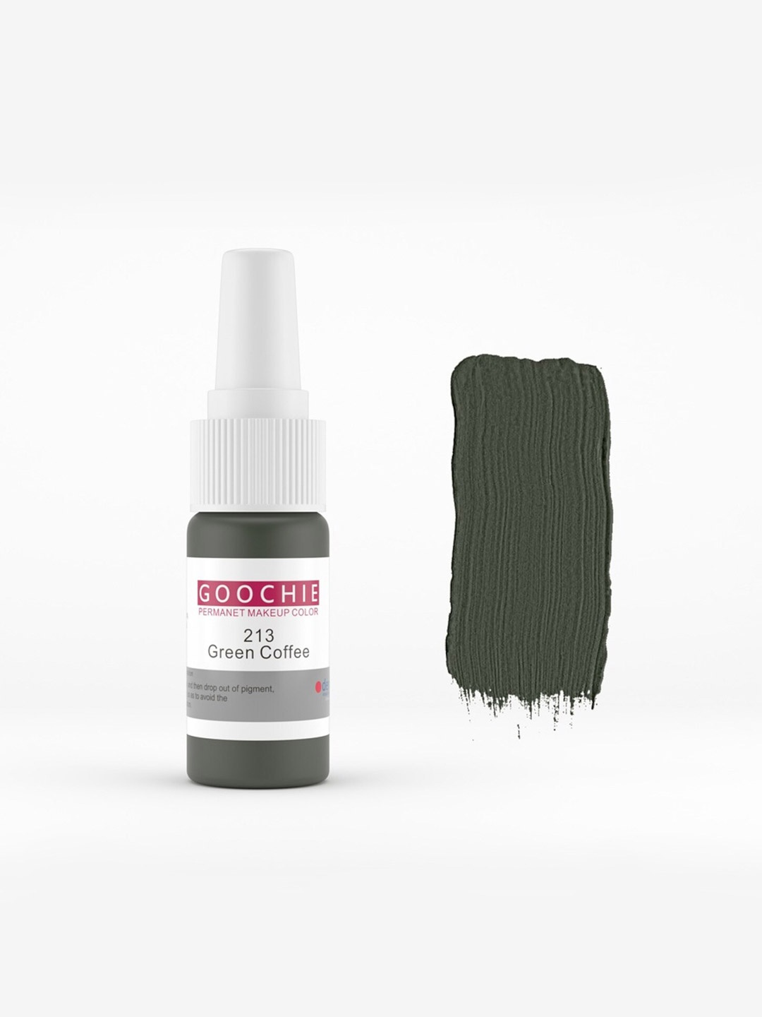 

GOOCHIE Permanent Makeup Micro-Pigment Lip Tint 15ml - Green Coffee 213, Olive