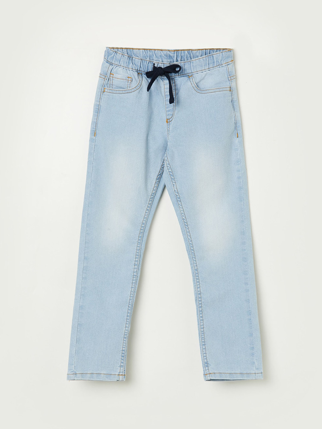 

Fame Forever by Lifestyle Boys Blue Heavy Fade Stretchable Cotton Jeans