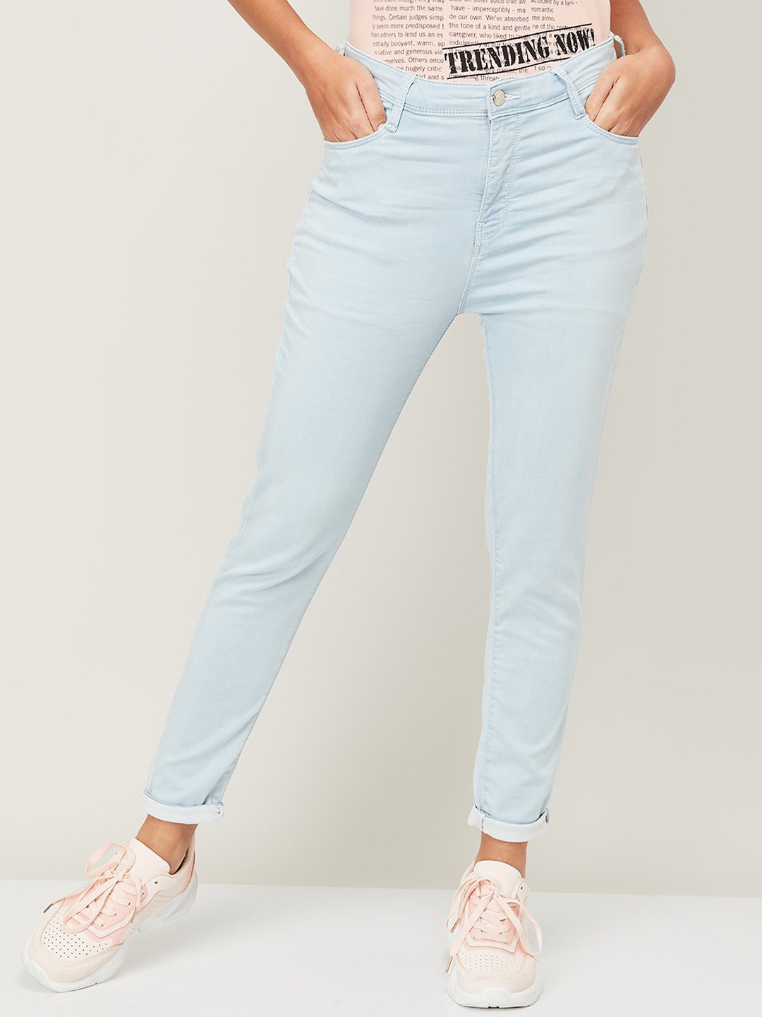 

Fame Forever by Lifestyle Women Blue Stretchable Jeans