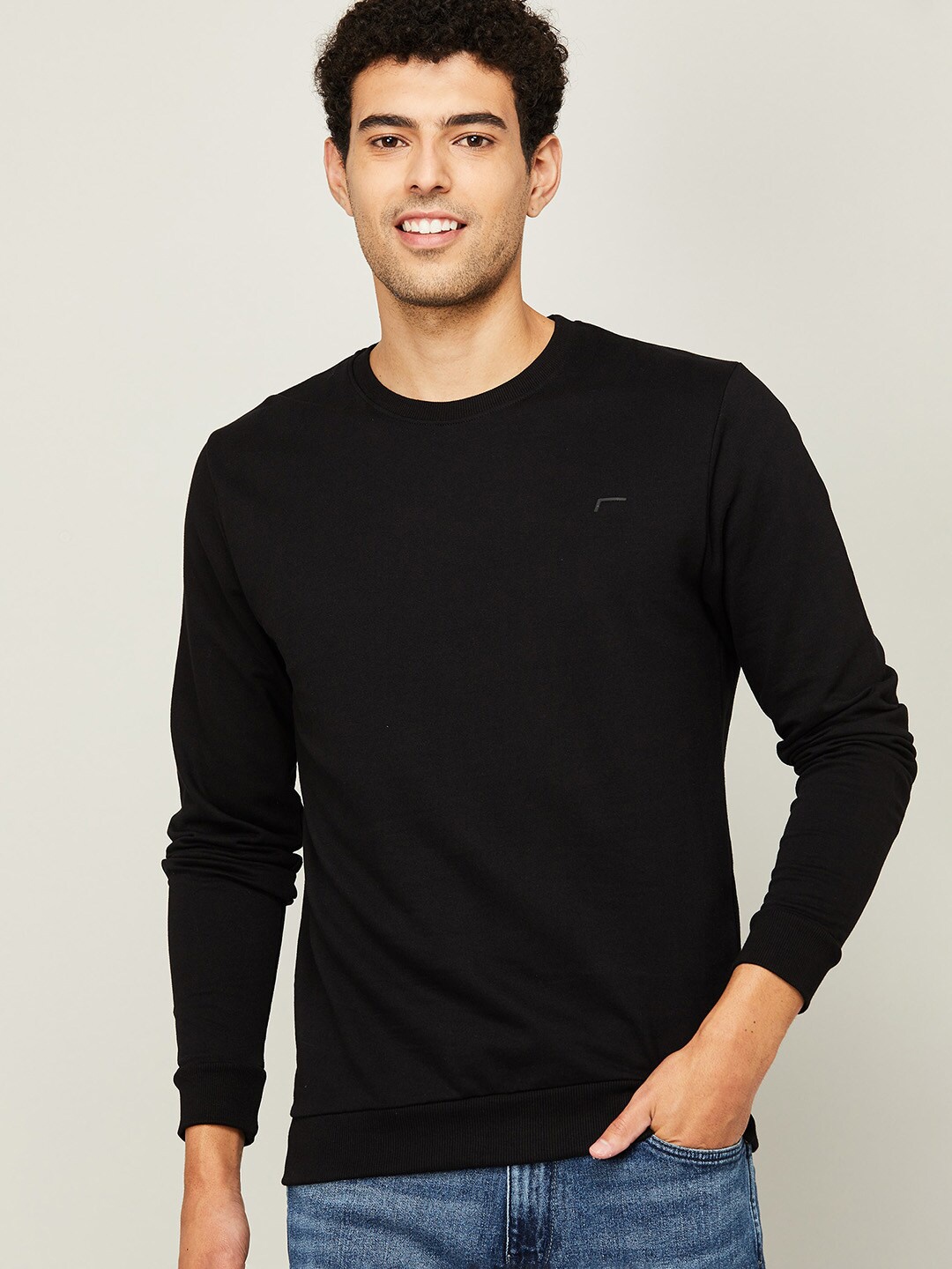 Fame Forever by Lifestyle Men Black Sweatshirt