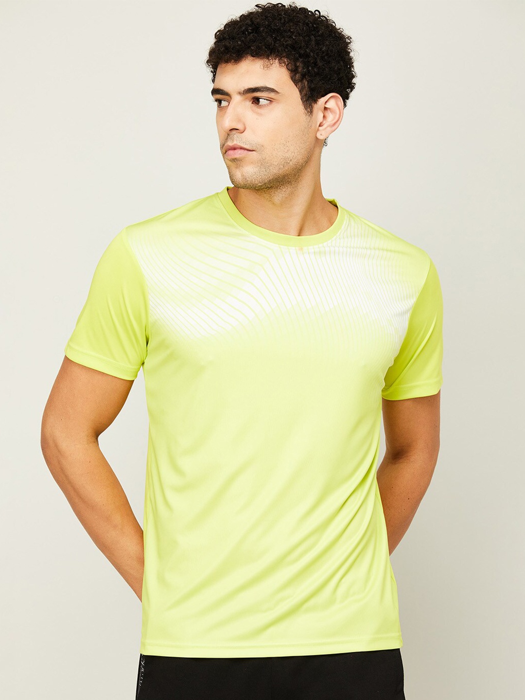 

Fame Forever by Lifestyle Men Yellow Printed T-shirt
