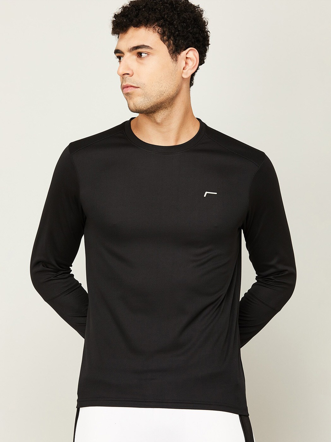 

Fame Forever by Lifestyle Men's Black Applique T-shirt