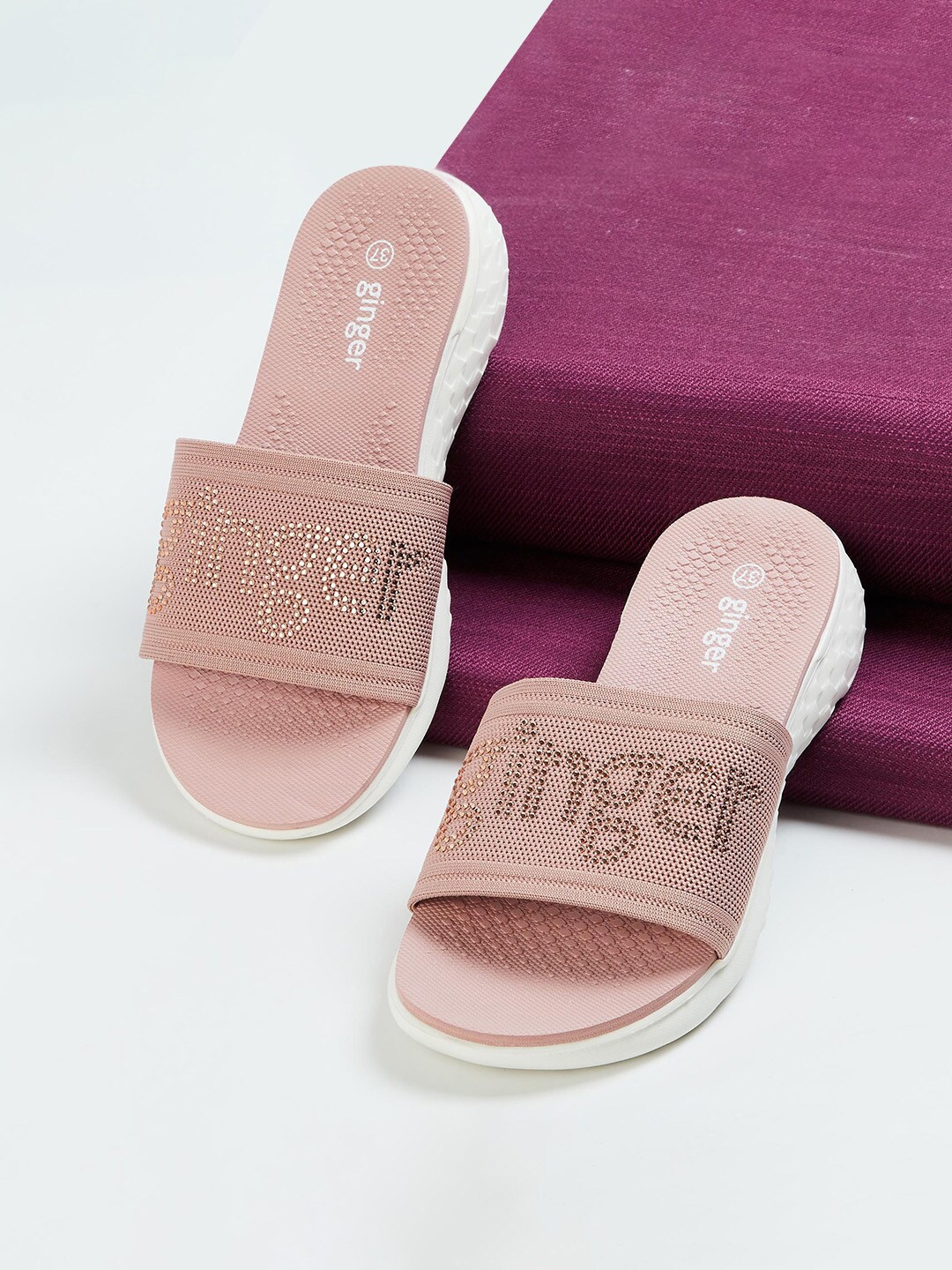 

Ginger by Lifestyle Women Pink Sliders