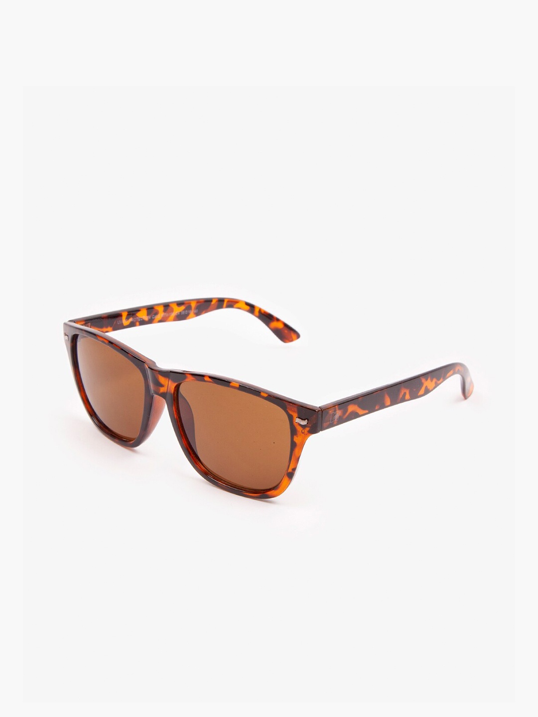

MTV Unisex Brown Lens & Brown Square Sunglasses with UV Protected Lens MTV-190-C4