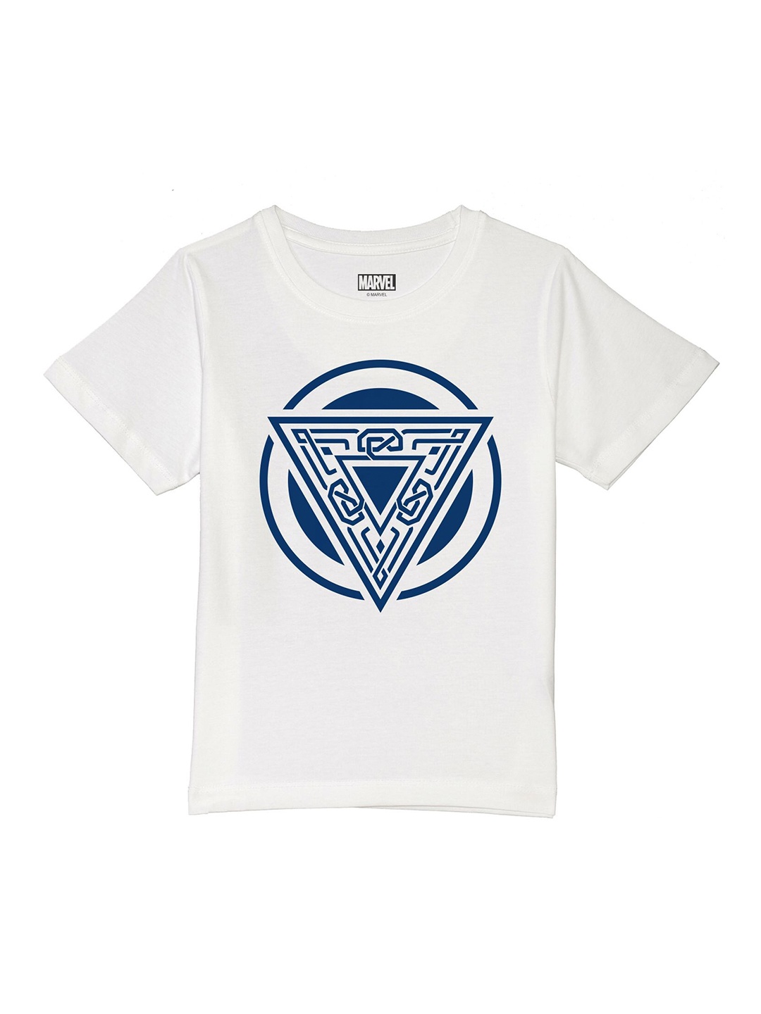 

Marvel by Wear Your Mind Boys White Printed T-shirt