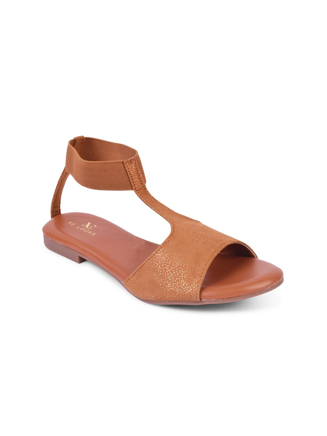 

XE Looks Women Tan Open Toe Flats