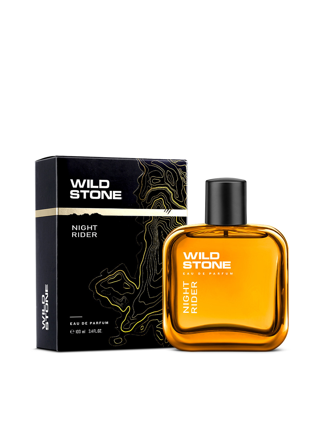 Wild stone Men Night Rider Long Lasting Eau de Parfum - 100 ml