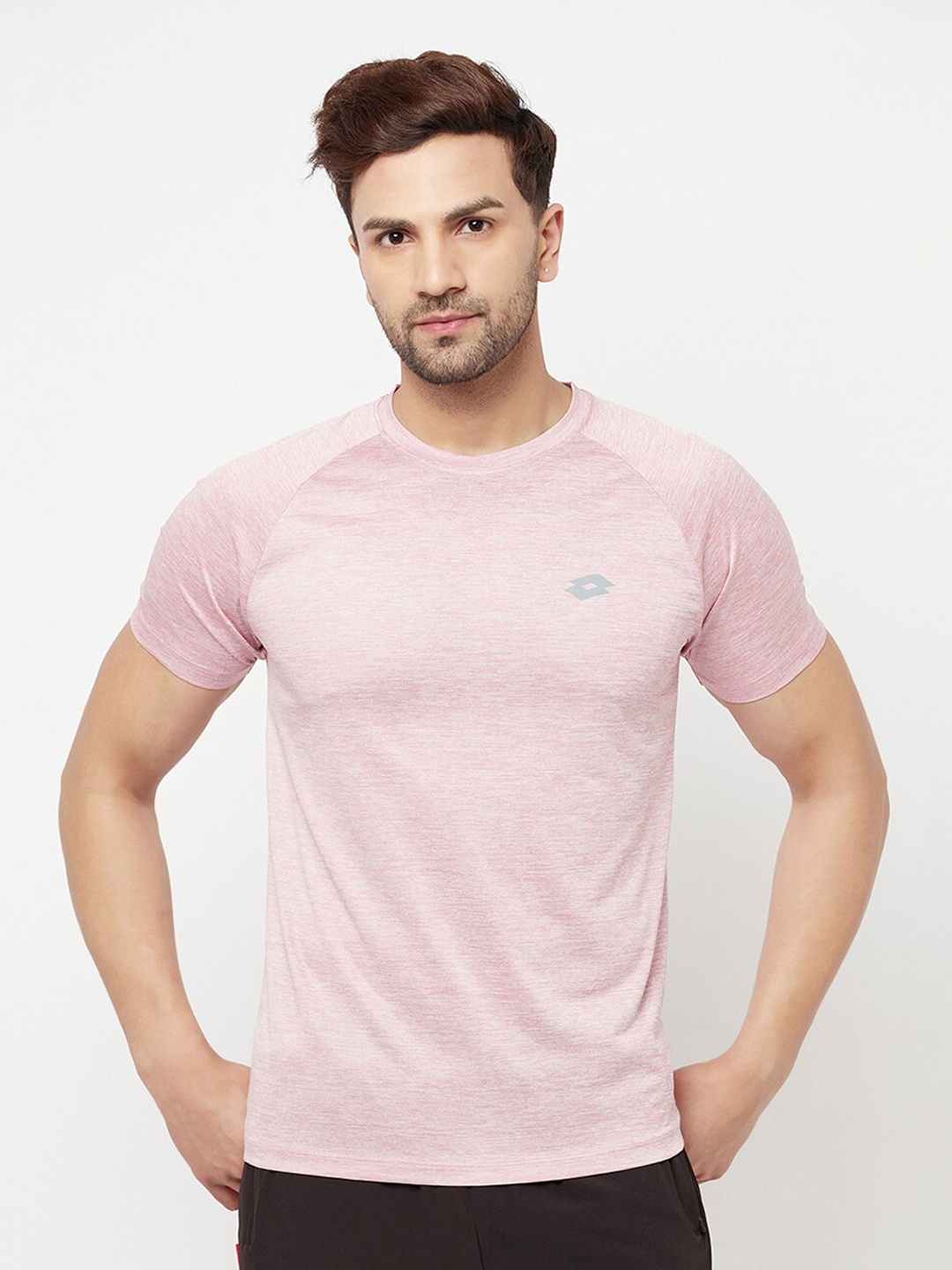 

Lotto Men Pink T-shirt