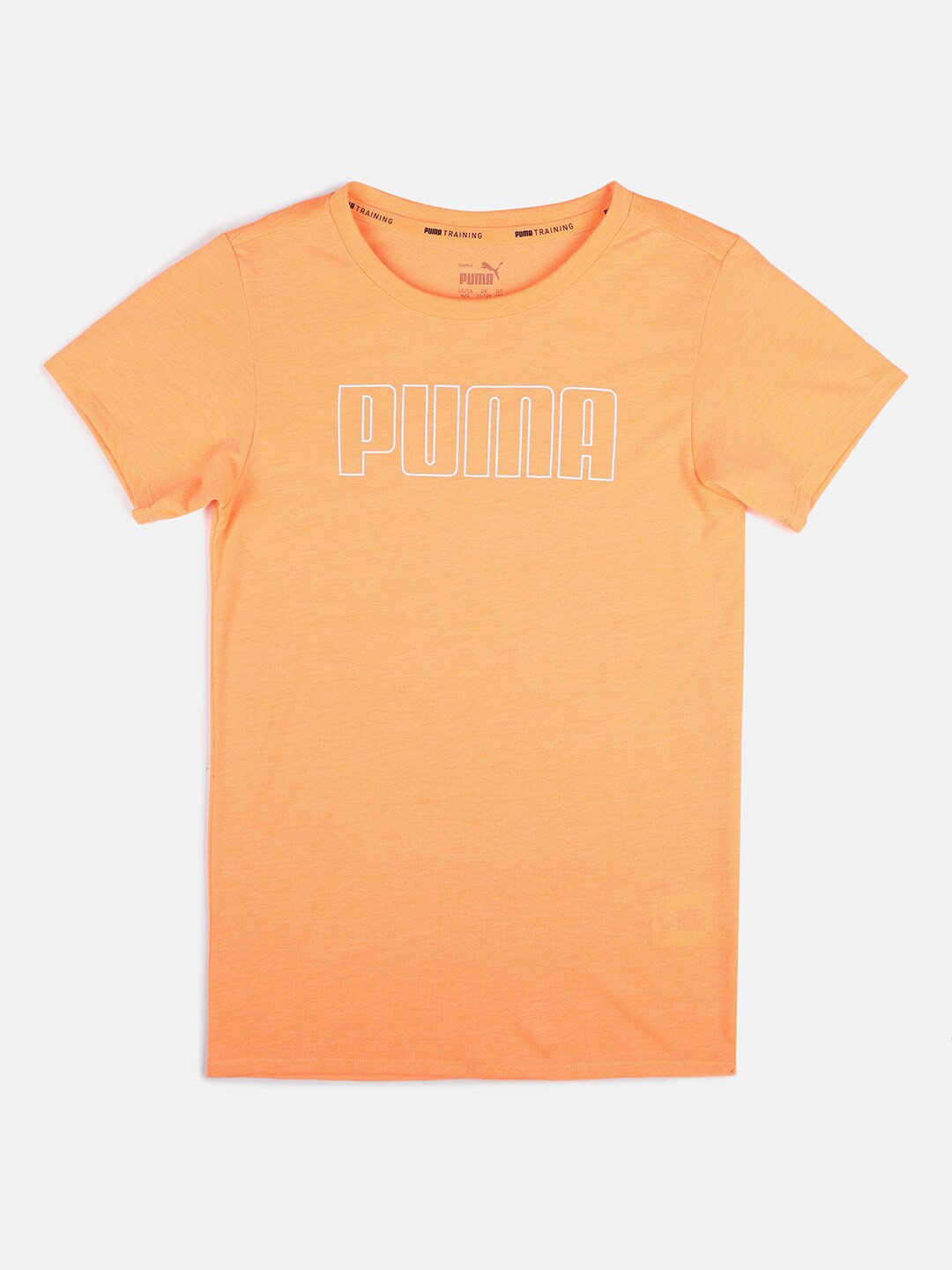 

Puma Girls Orange RunTrain Youth T-shirt