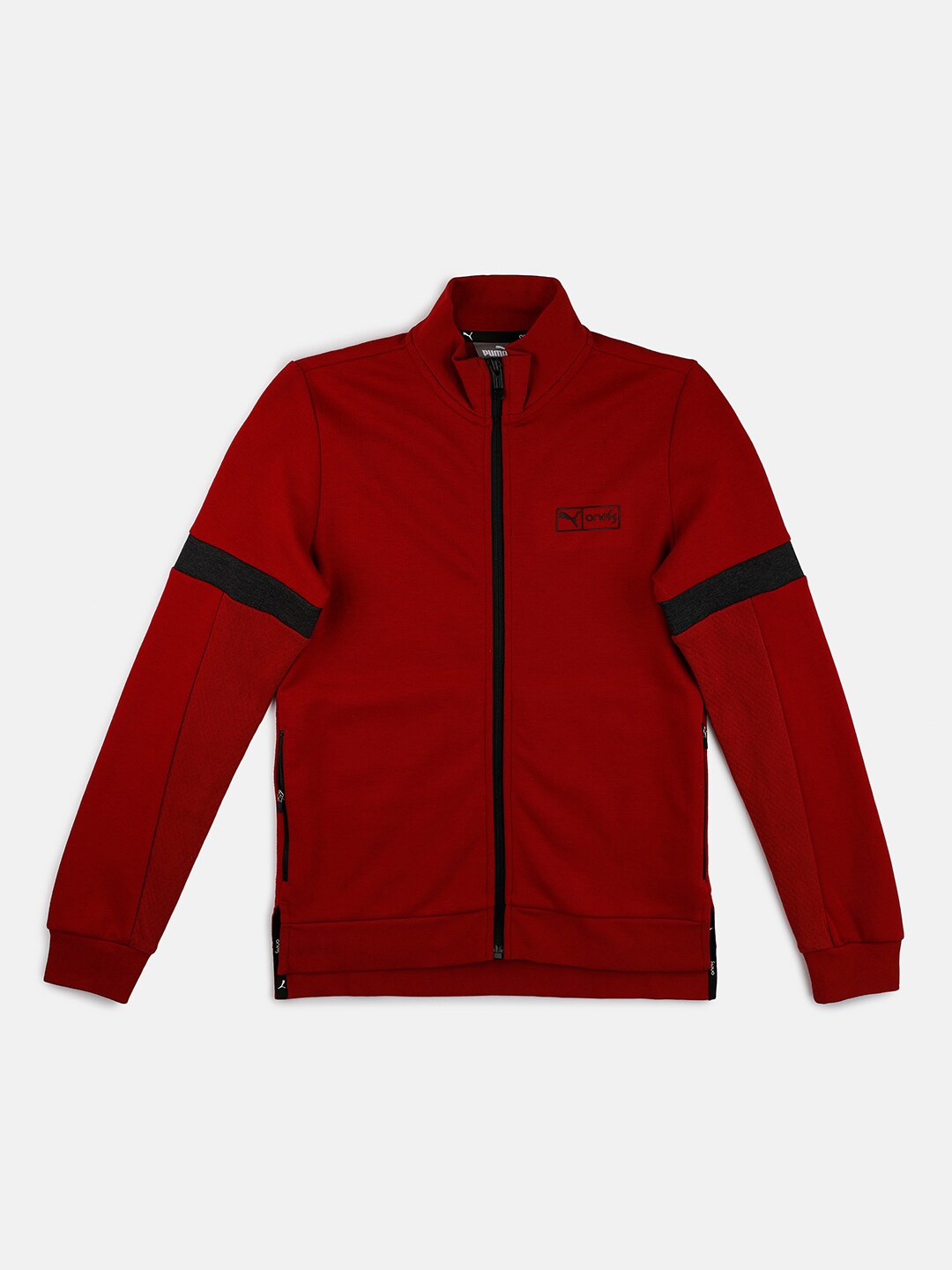 

PUMA X one8 Virat Kohli Boys Red Solid Sporty Jacket