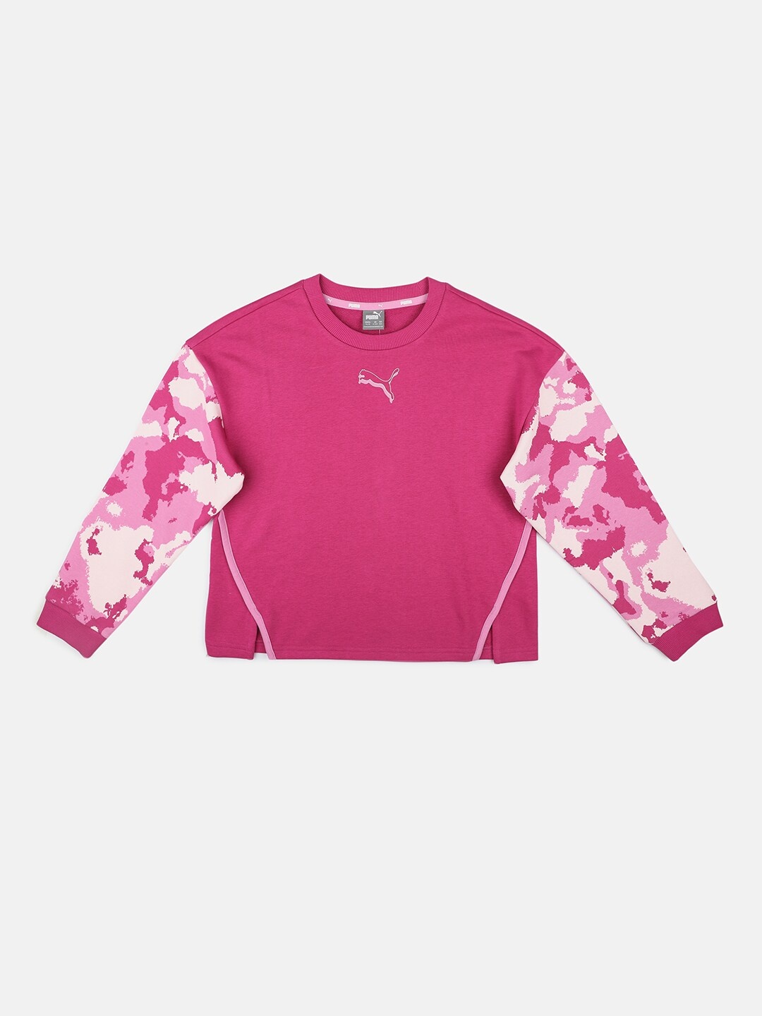 

Puma Girls Pink Alpha Youth Crew Neck Sweatshirt