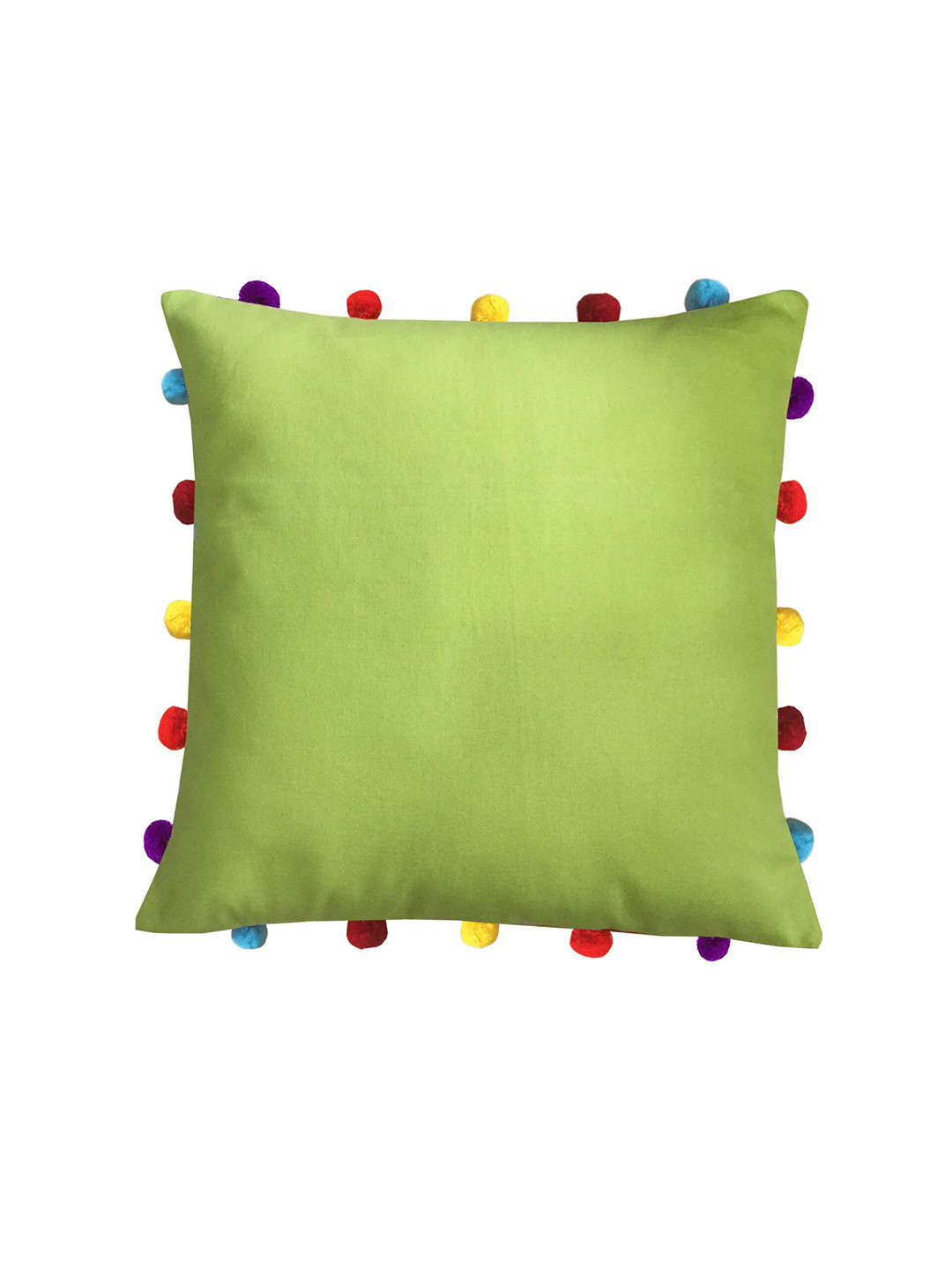

Lushomes Green & Red Square Cushion Covers