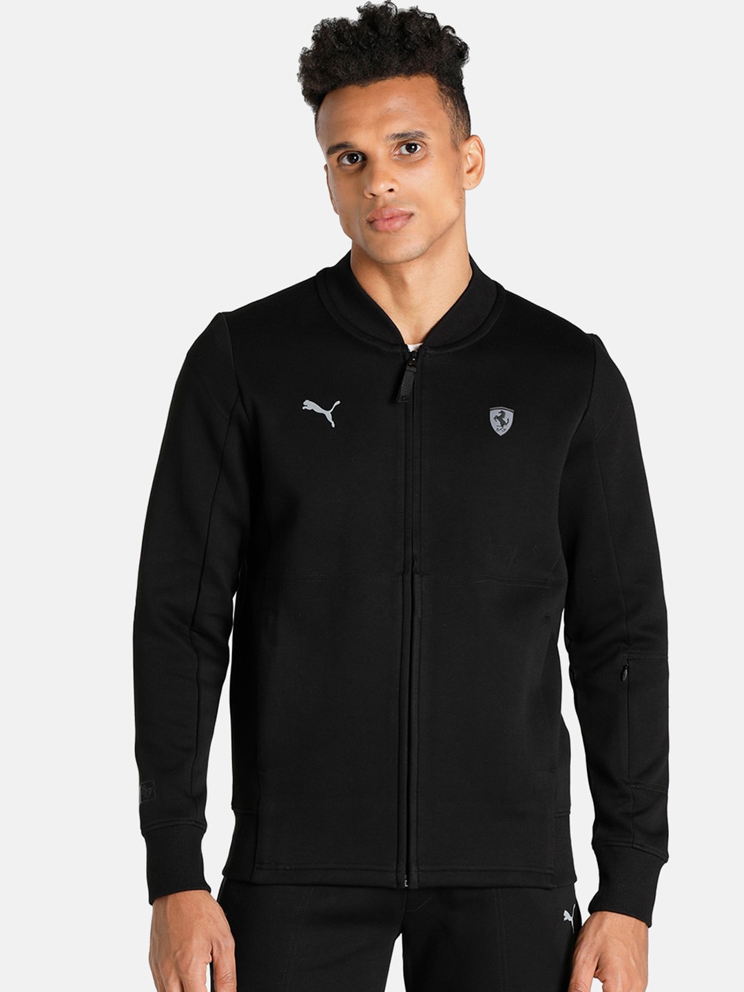 

PUMA Motorsport Men Black Scuderia Ferrari Style Motorsport Jacket