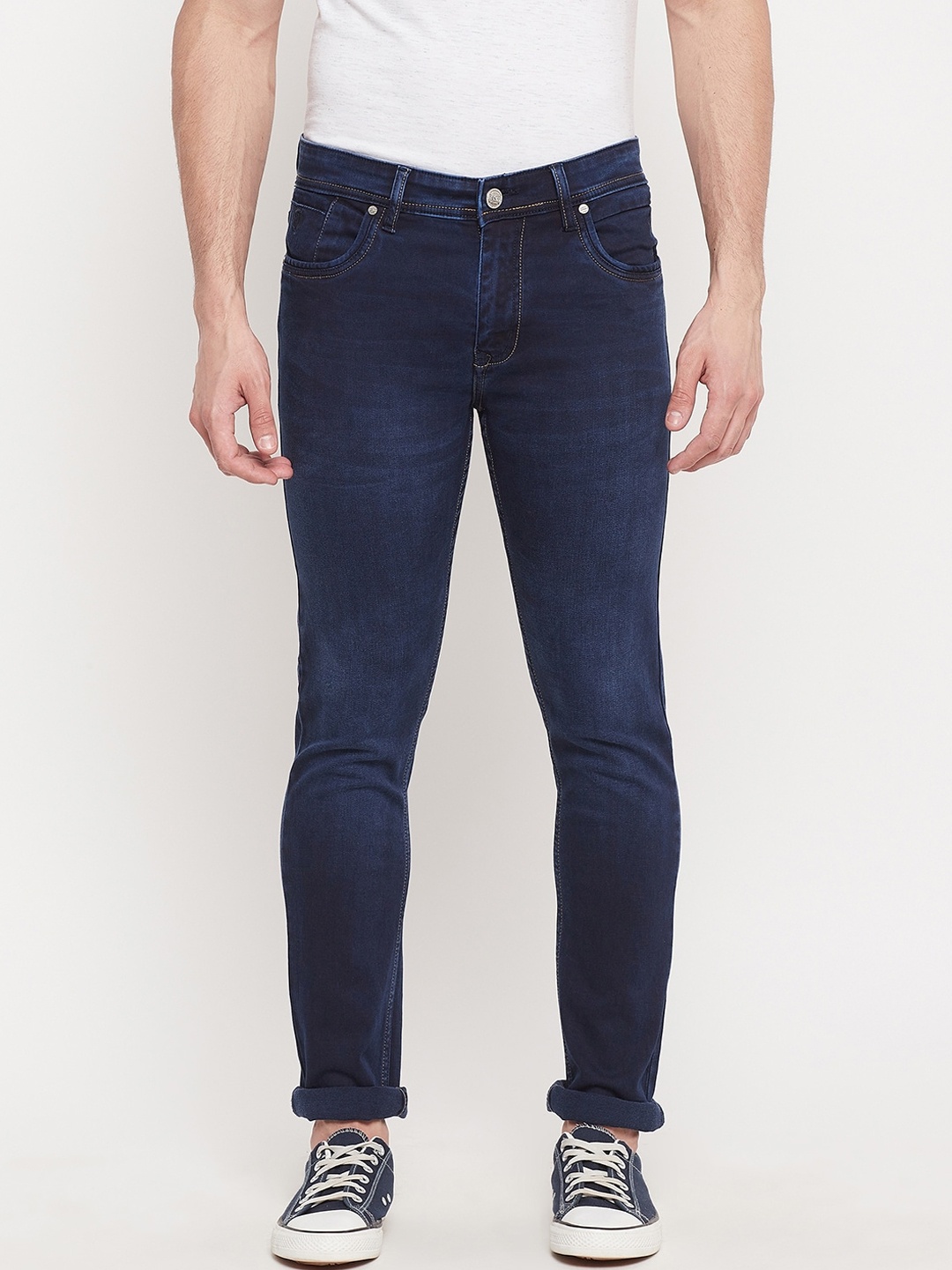 

Duke Men Blue Slim Fit Light Fade Stretchable Jeans
