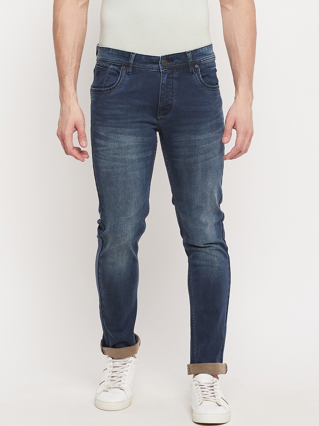 

Duke Men Blue Slim Fit Light Fade Stretchable Jeans