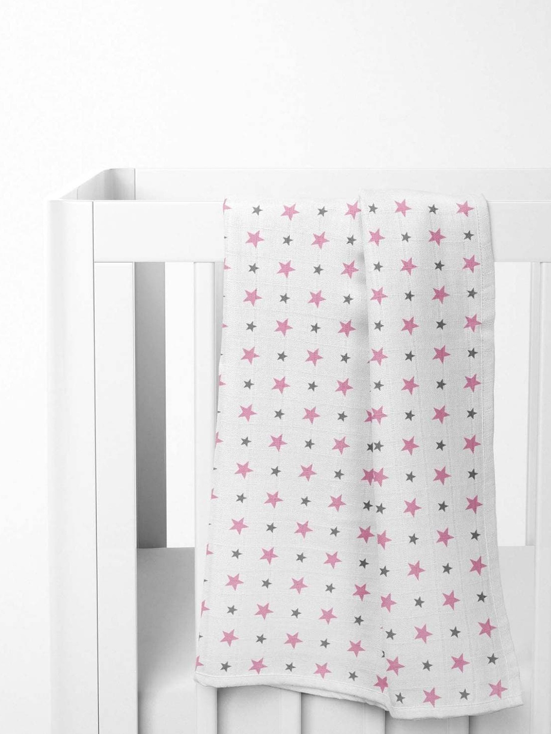 

haus & kinder Infant Kids White Pure Cotton Swaddle Wrap