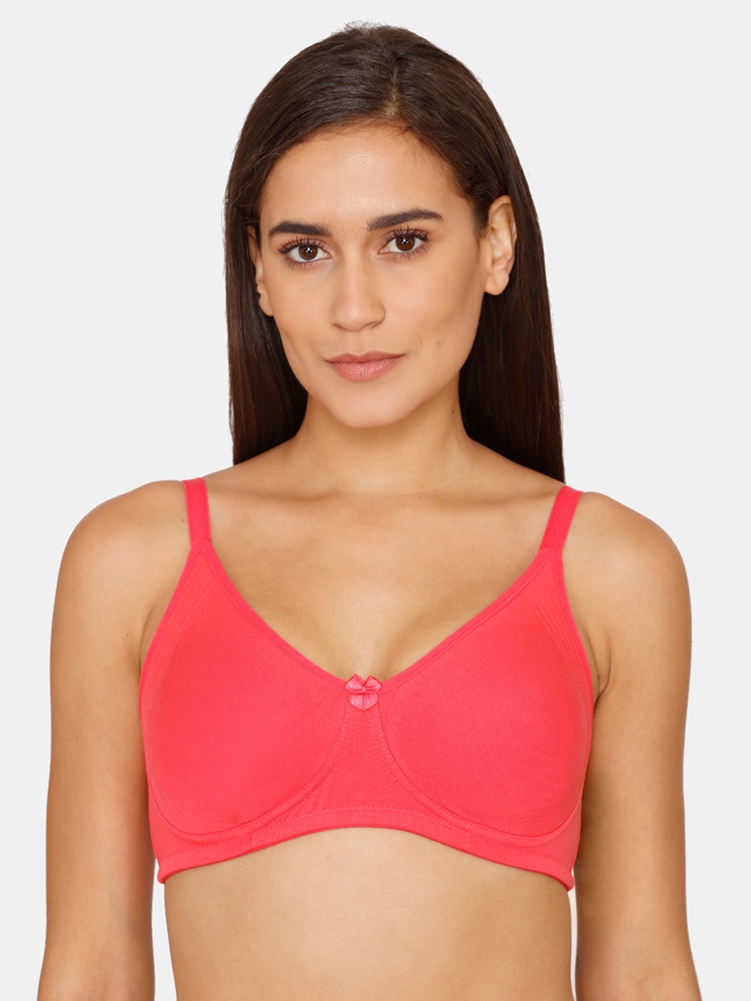 

Rosaline by Zivame Fuchsia Seamless Everyday Bra