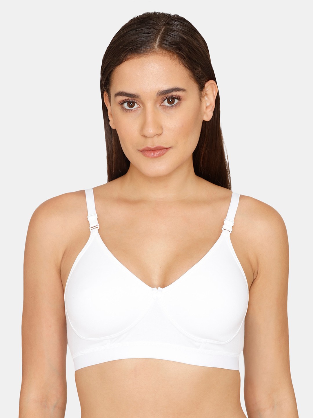

Rosaline by Zivame White Non-Wired Non Padded Bra